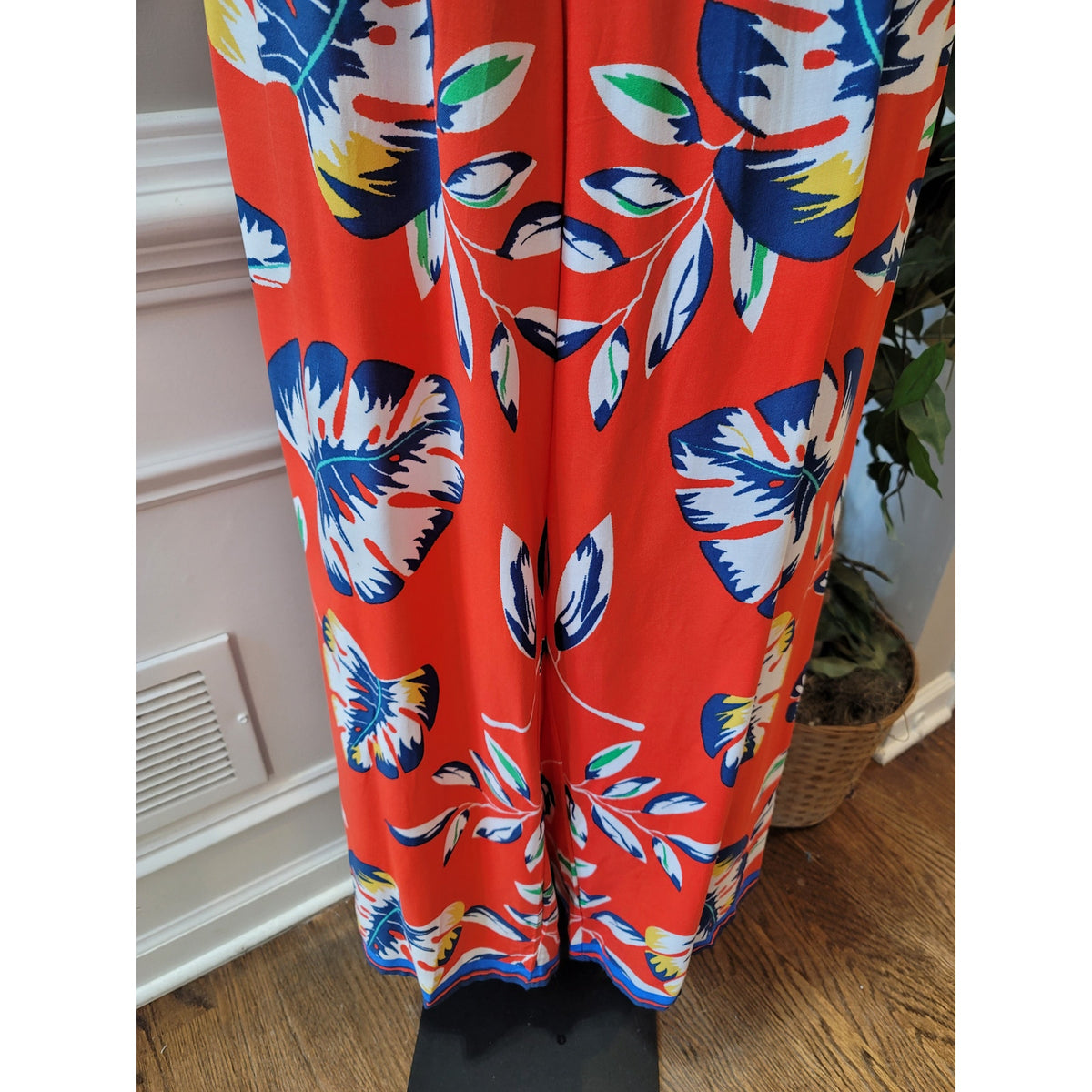 Flying Tomato Spaghetti Strap Jumpsuit Women's Size S Red Blue Summer Romper