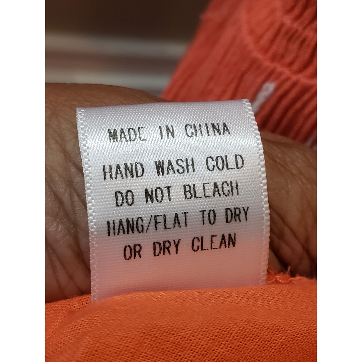 Oddi Long Maxi Dress Women's Size 2XL Orange Smocked Waist V Neck Kimono Sleeve