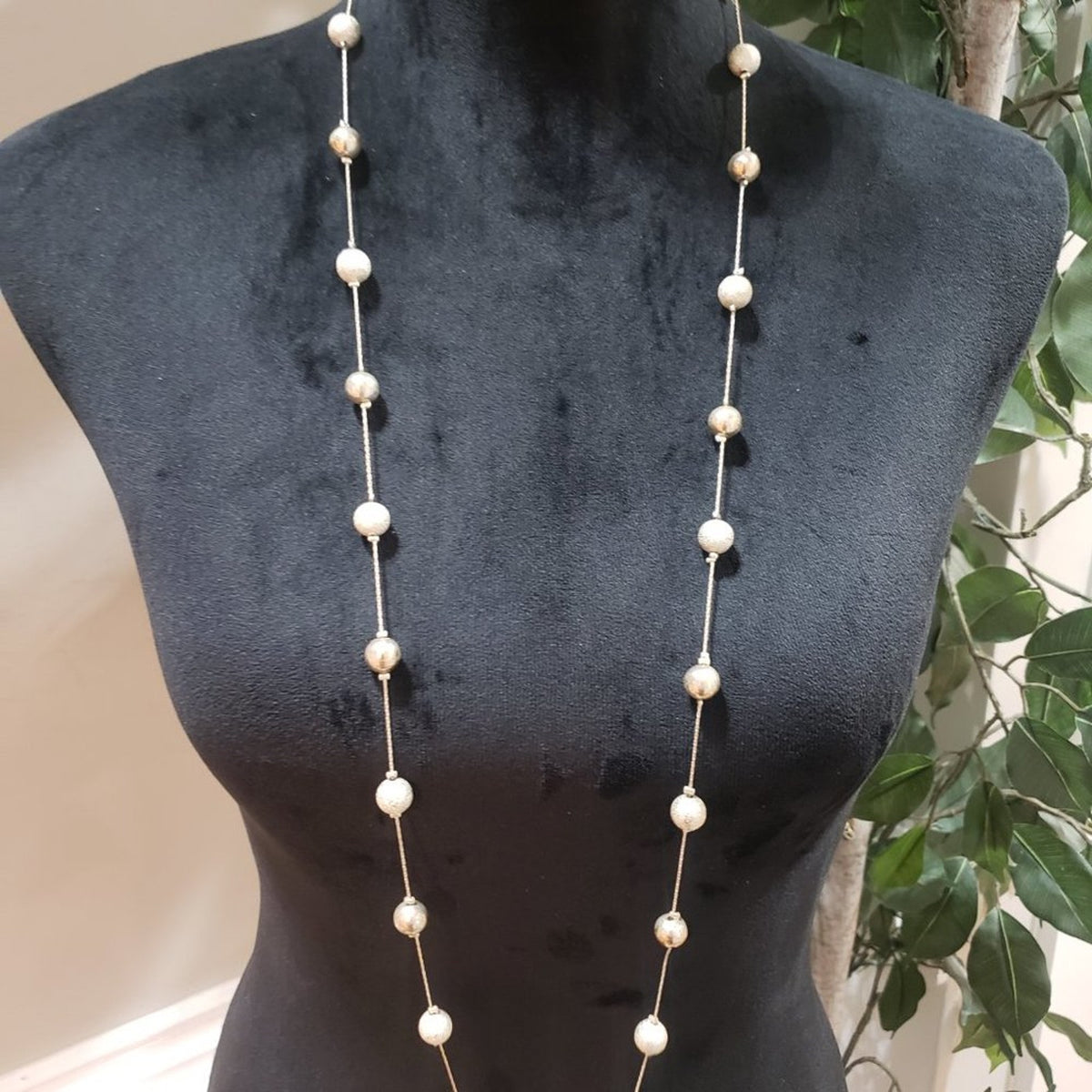Womens Fashion Gold Faux Pearl Charm Pendant Chain Choker Necklace Lobster Clasp