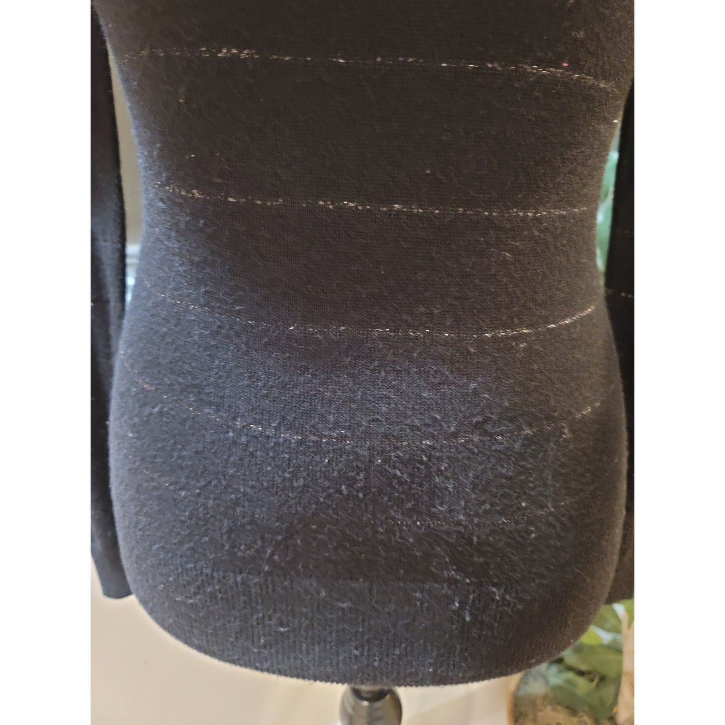 XOXO Turtleneck Sweater Women's Small Black Long Sleeve Knit Pullover Stretch