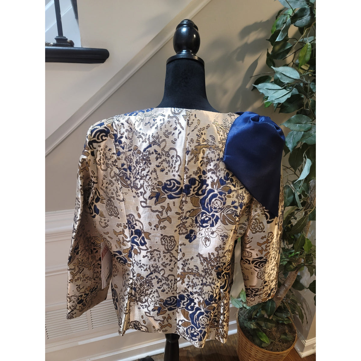Especially Yours Dressy Jacket Women's Size 18 Multicolor Rhinestone Fully Lined