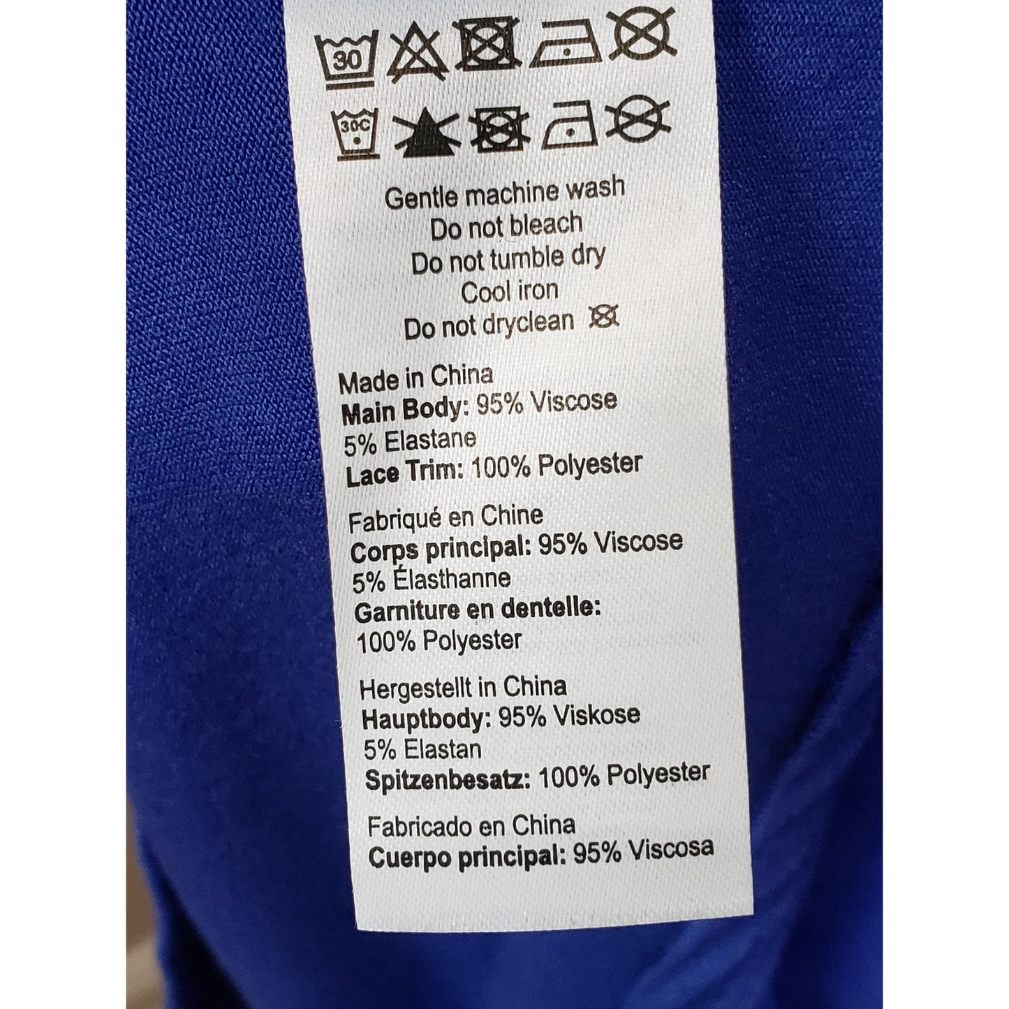 Avenue Top Blouse Women Size 22/24 Blue Solid Viscose Casual Short Sleeve V-Neck
