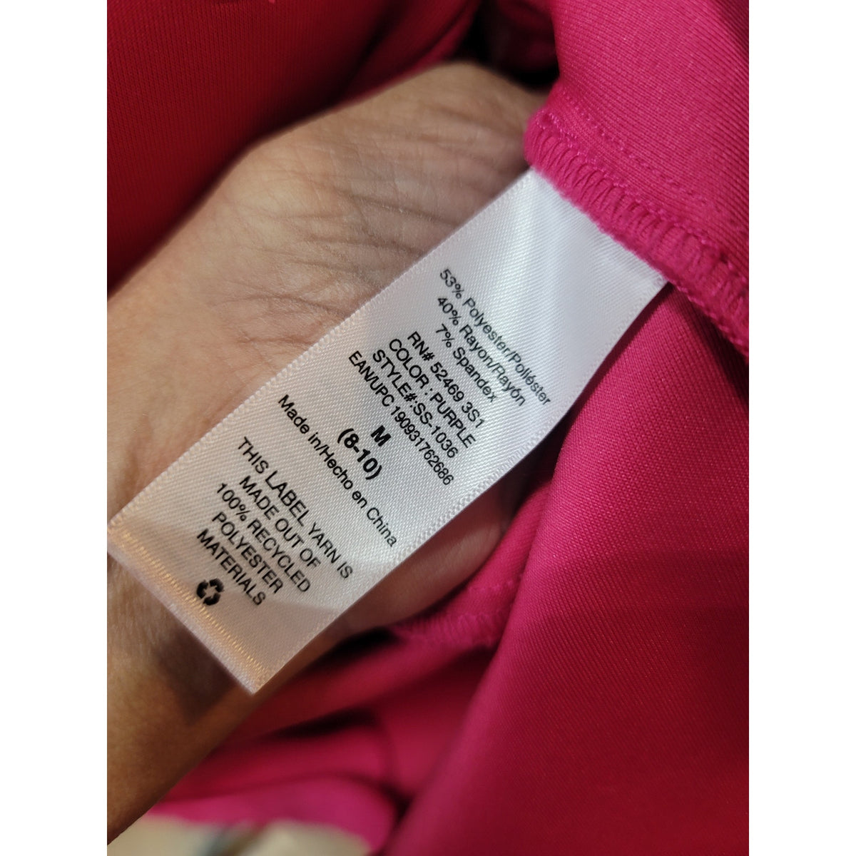 Scoop Blazer Jacket Women M(8-10) Hot Pink Scrunch Sleeve Open Front Flap Pocket
