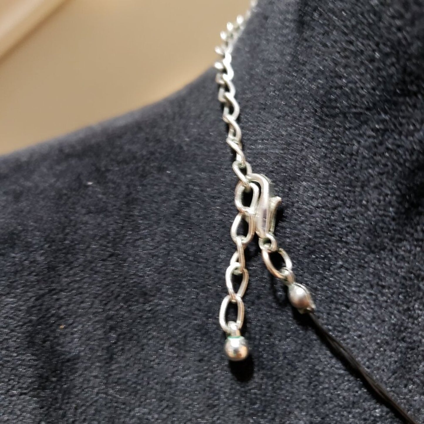 Womens Fashion Black Enamel Stone 4 Layered Necklace Jewelry w/ Lobster Clasp