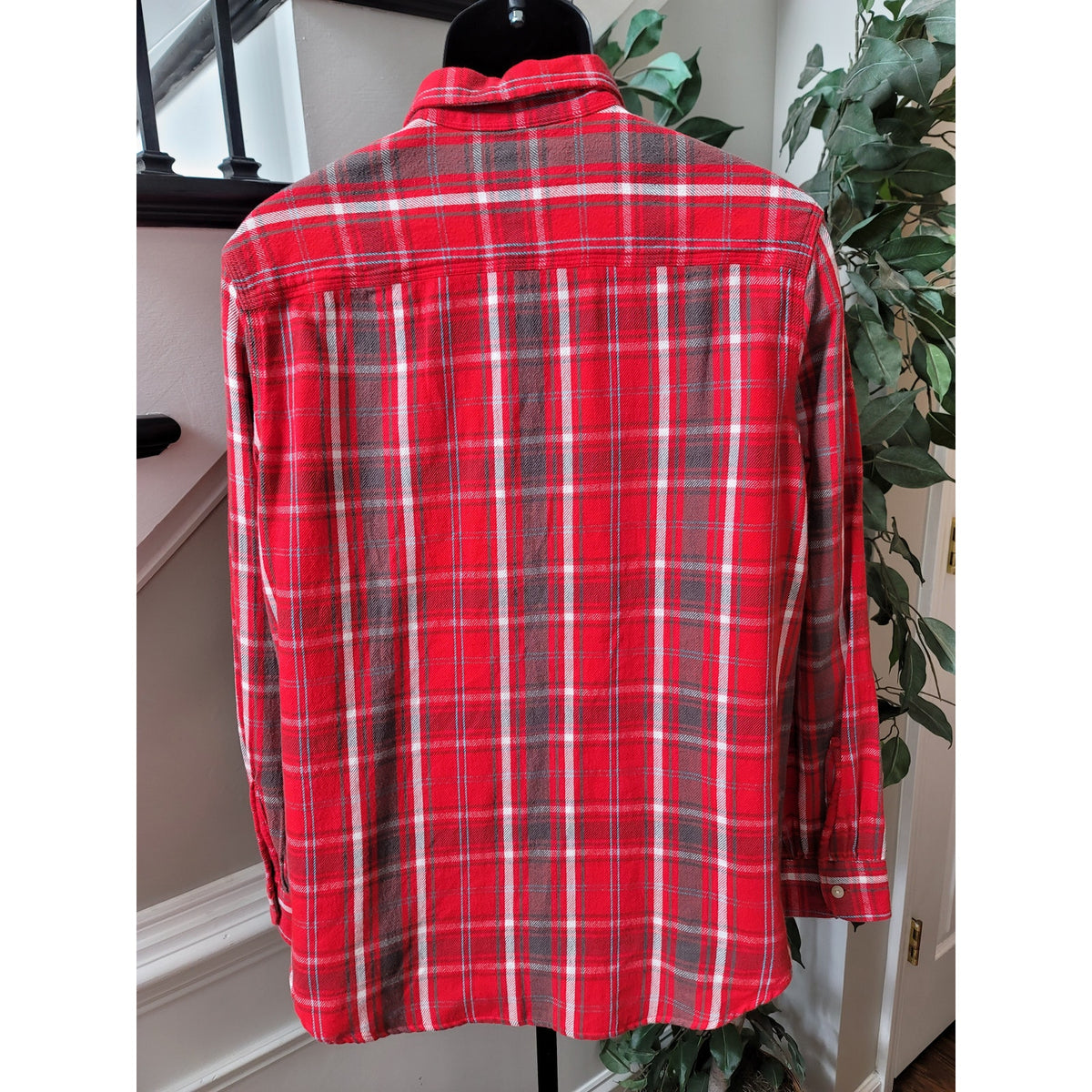 Polo Ralph Lauren Button-Down Shirt Men's X-Large Red 100% Cotton Chest Pocket