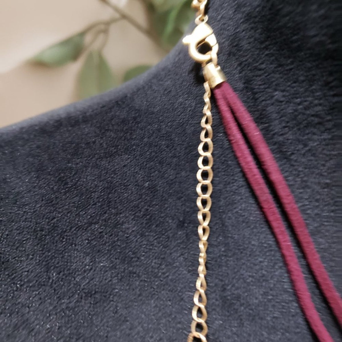 Womens Fashion Chunky Gold Tone Pendant Colorful Charm Long Necklace w/ Lobster