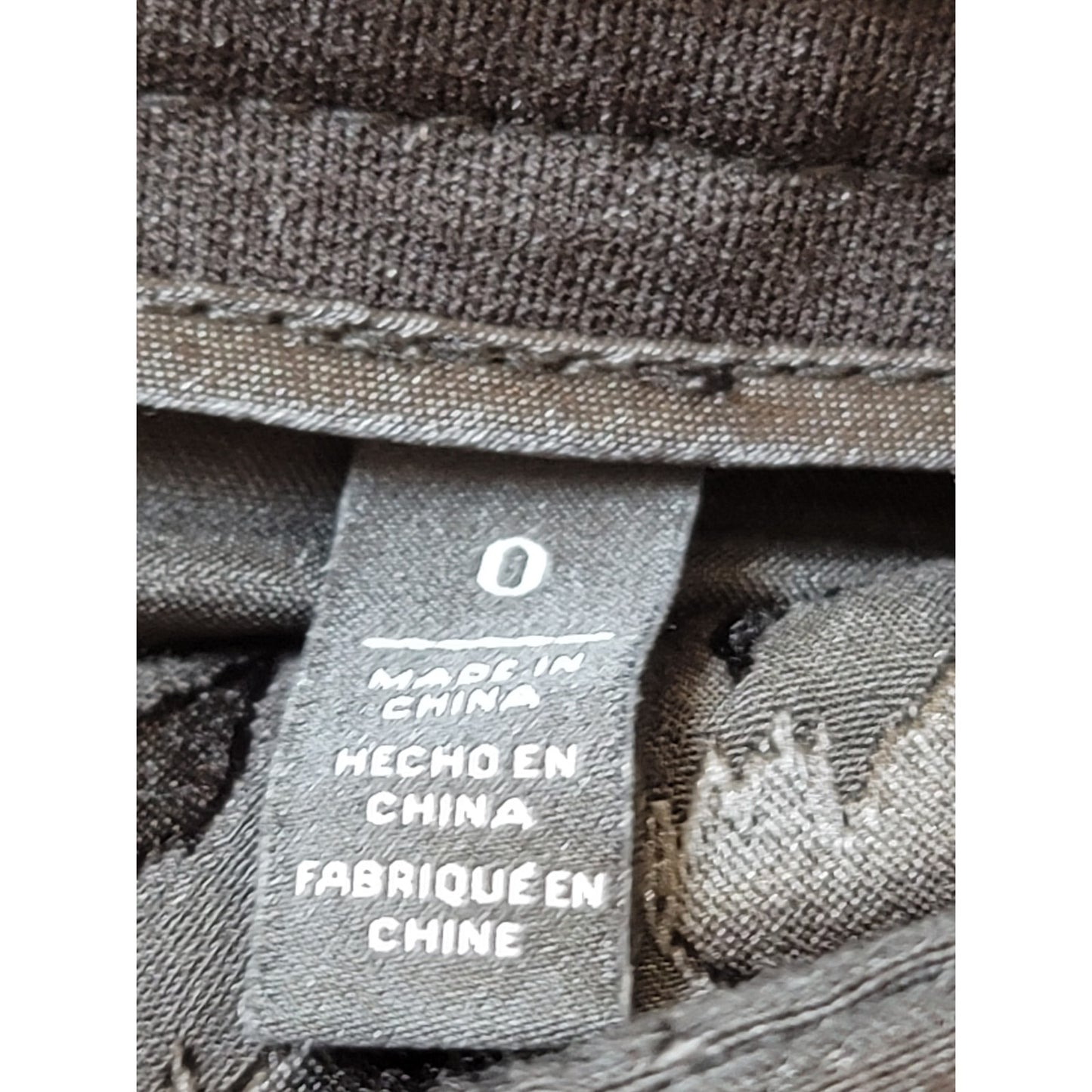 White House Black Market Skinny Pants Women's 0 Black Jacquard Stretch Slim Fit