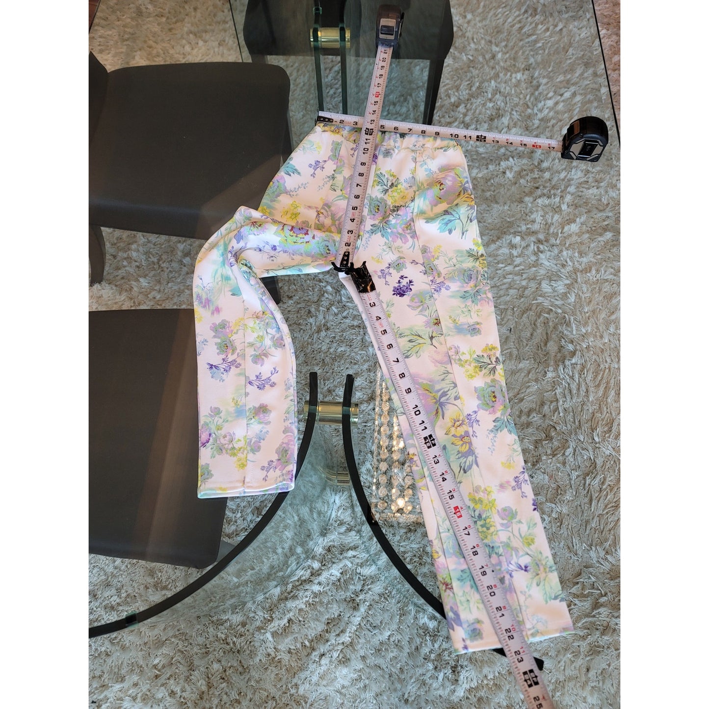 ASOS Design Maternity Pantsuit Size US 2 White Floral Blazer and Trousers Petite