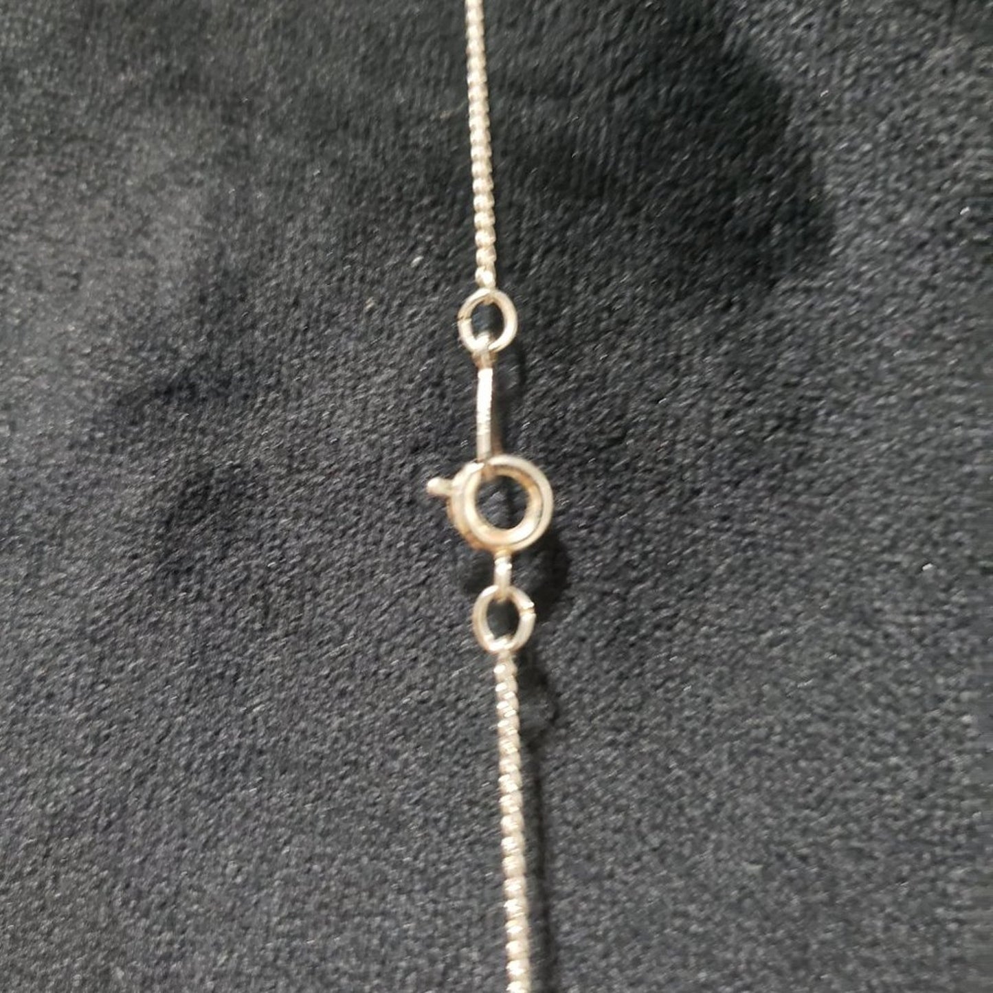 Ann Klein Womens Gold Tone White Faux Pearl Bead Chain Necklace w/ Lobster Clasp
