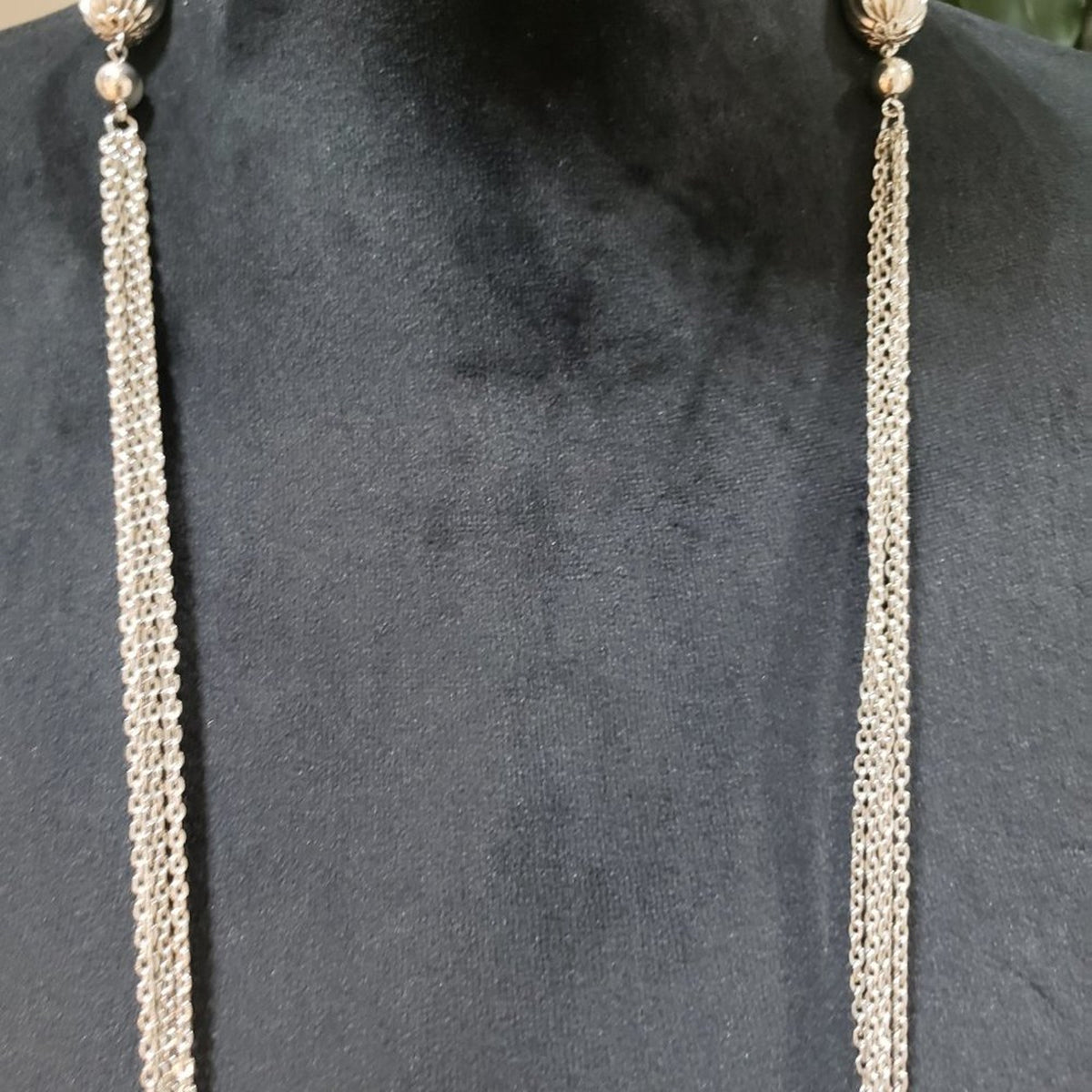 Womens Fashion Chunky Gold Tone Charm Long Chain Elegant Necklace