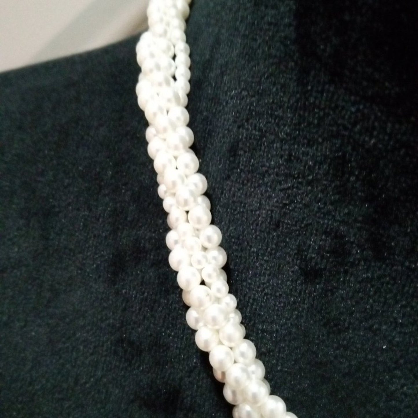 Womens Fashion Chunky Freshwater Pearl Beaded Big Pendant Collar Necklace