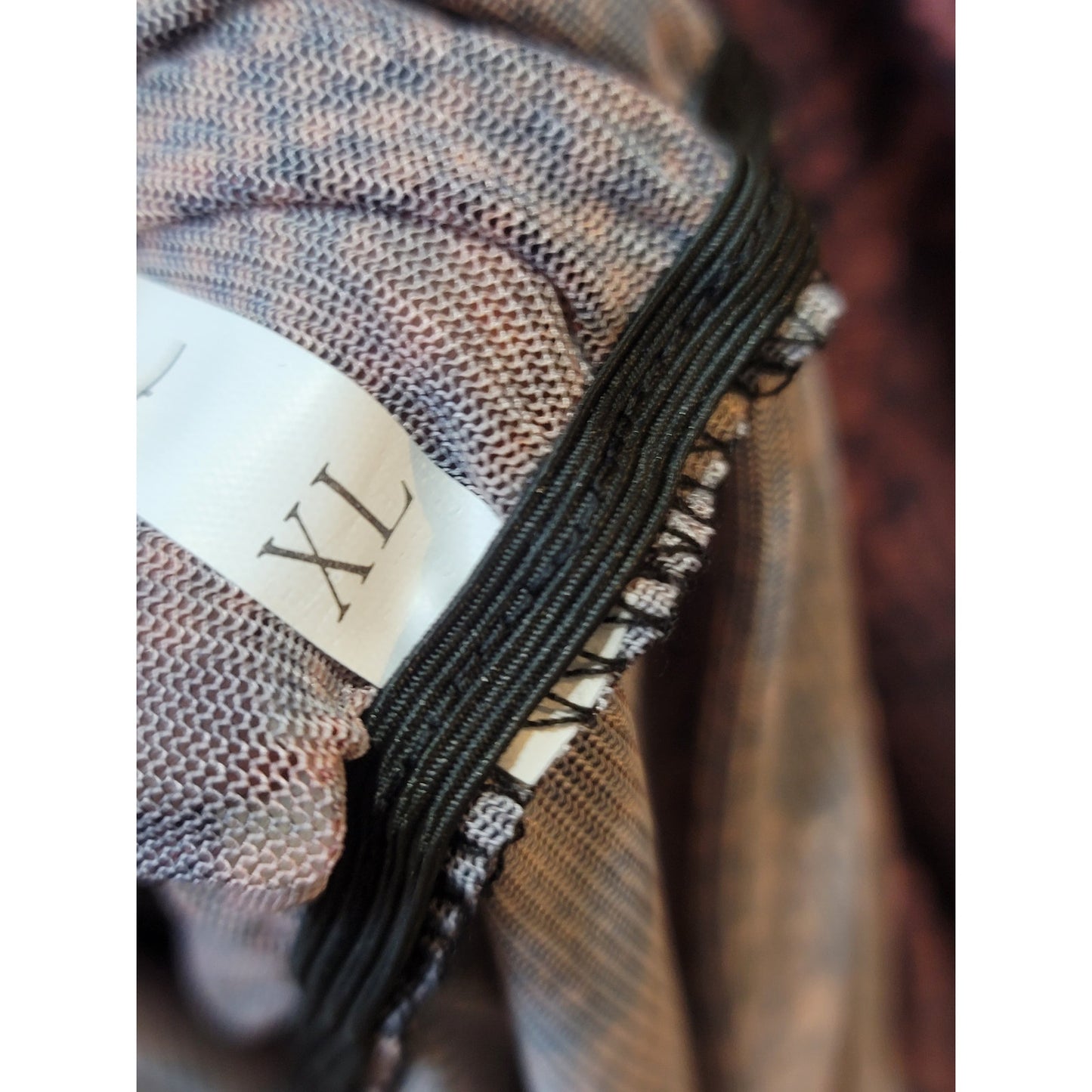 Bodycon Dress Women XL Purple Snake Print Mock Neck Long Sleeve Ruched