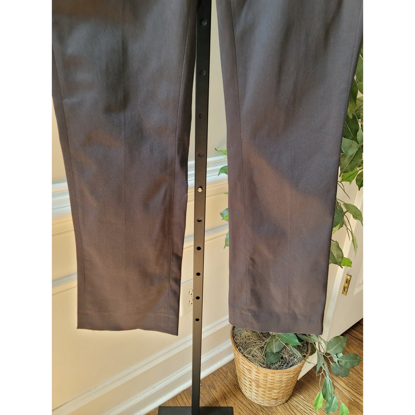 White House Black Market Pants Women's 4R Black Sleek Boot Stretch Work Trousers