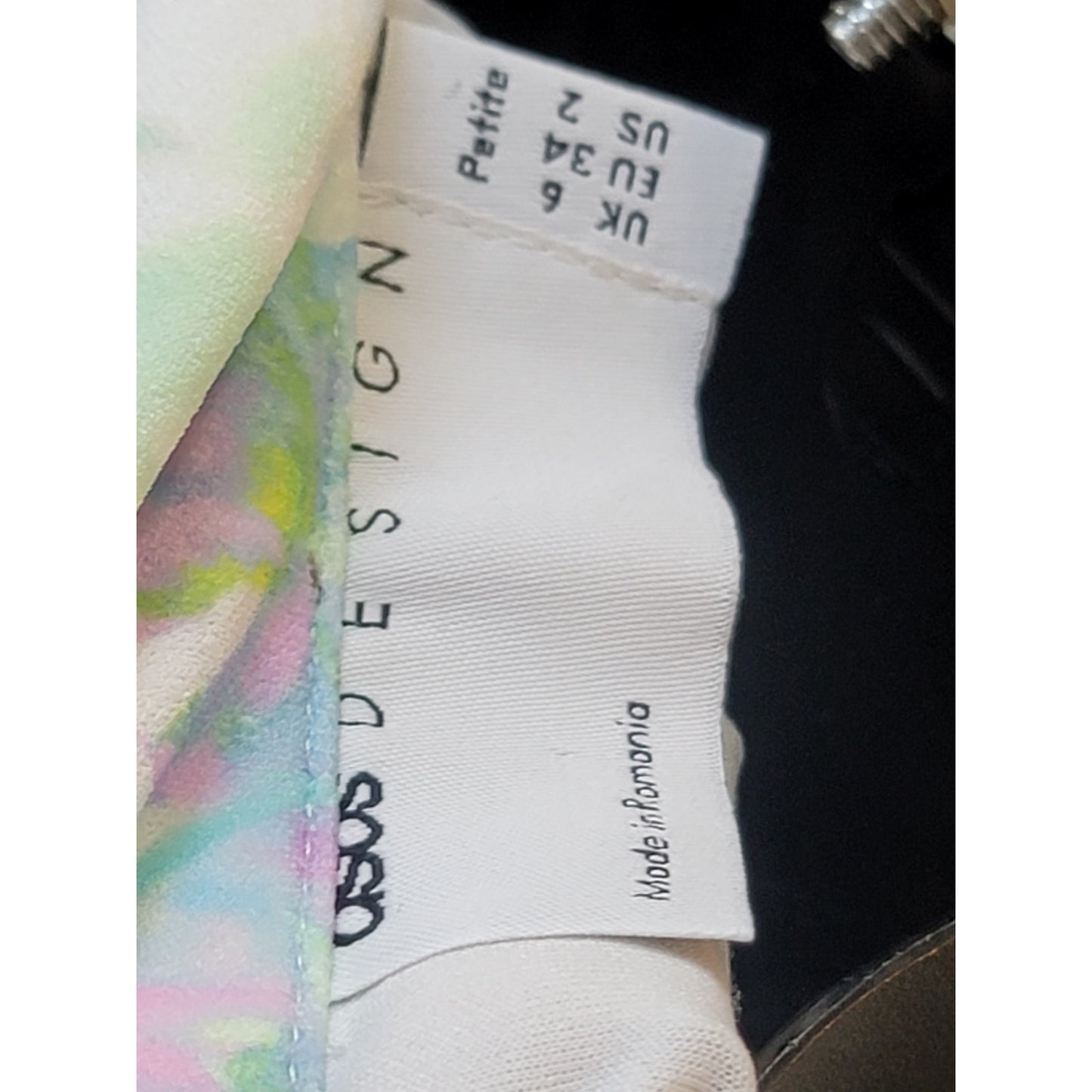 ASOS Design Maternity Pantsuit Size US 2 White Floral Blazer and Trousers Petite