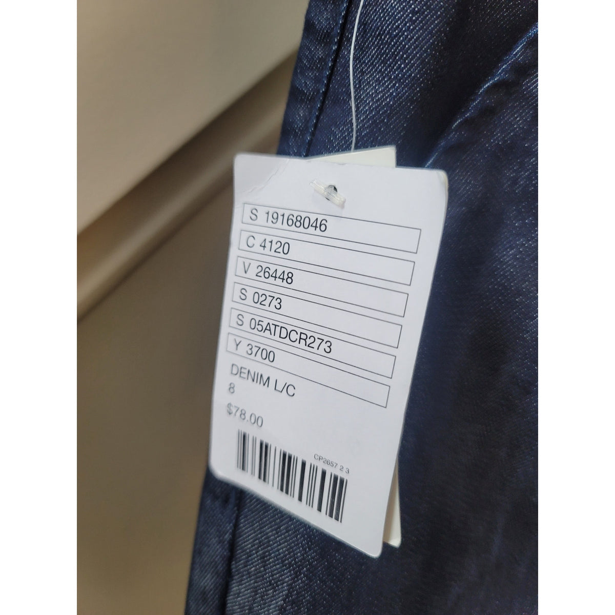 Pilcro & The Letterpress No 08 Mini Skirt Women's Size 8 Blue Denim Pleated