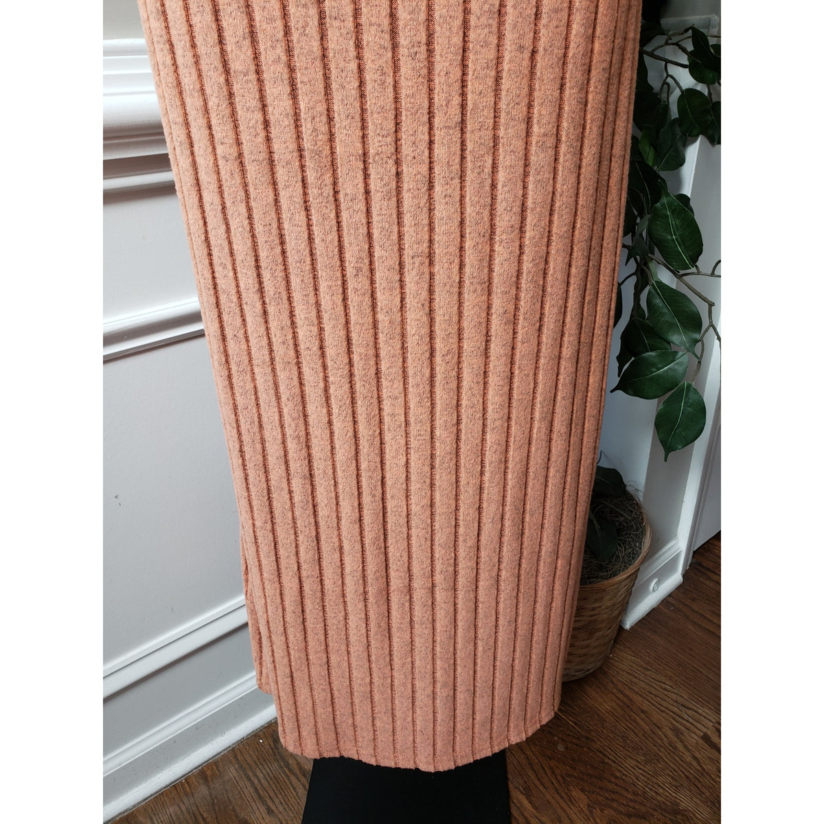 SHEIN Curve Long Maxi Dress Women's 2XL Ribbed Mermaid Hem Tank Maxi Scoop Neck