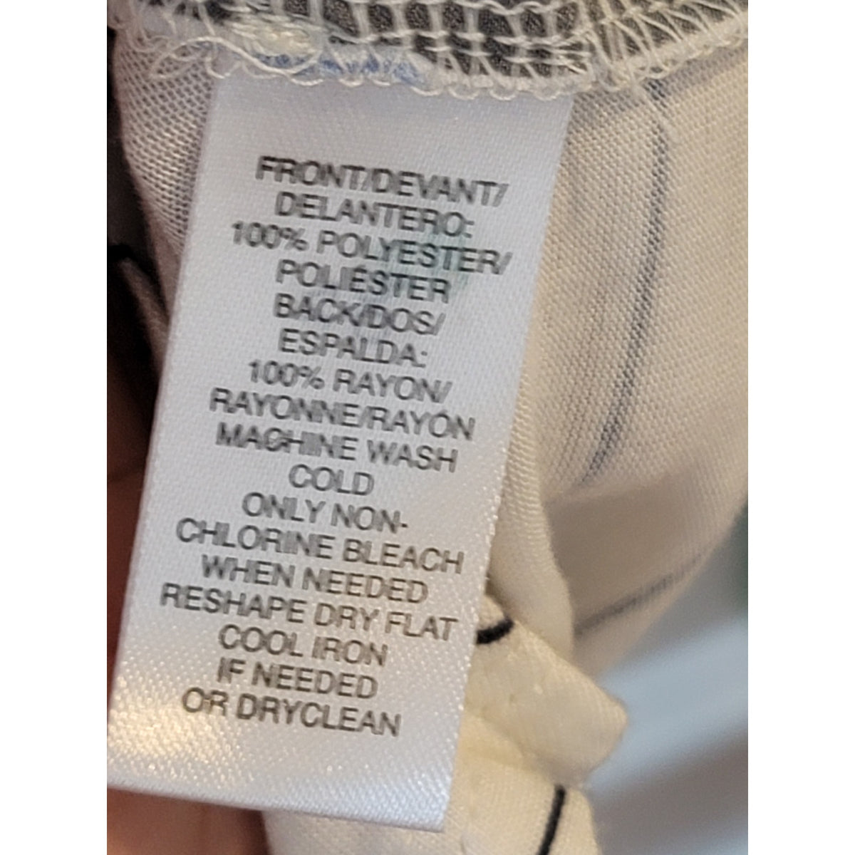 Loft Ann Taylor Tank Top Women's Medium White/Blue Vertical Striped Round Neck