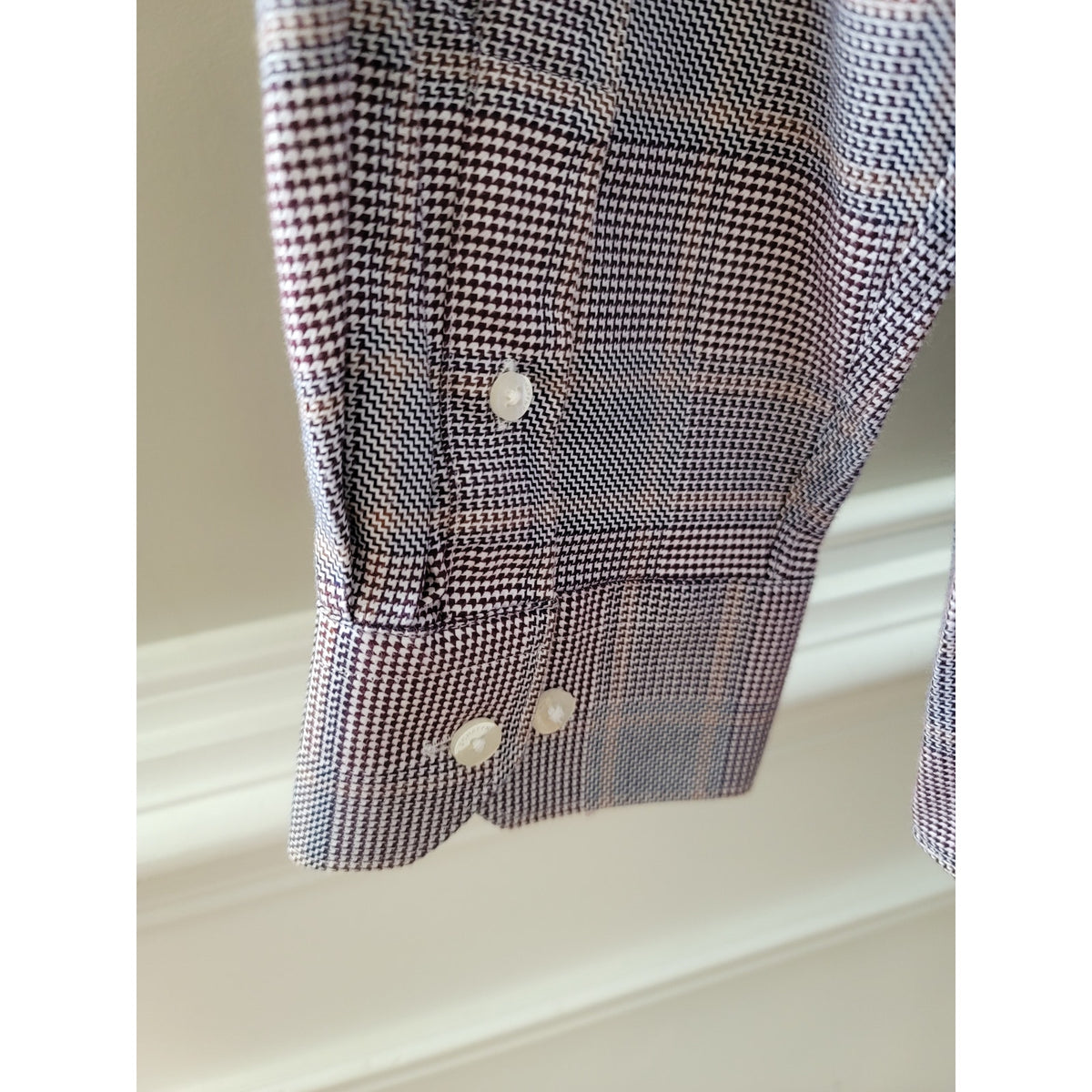 Hart Schaffner Marx Button Down Shirt Men's Size X-Large Multicolor 100% Cotton