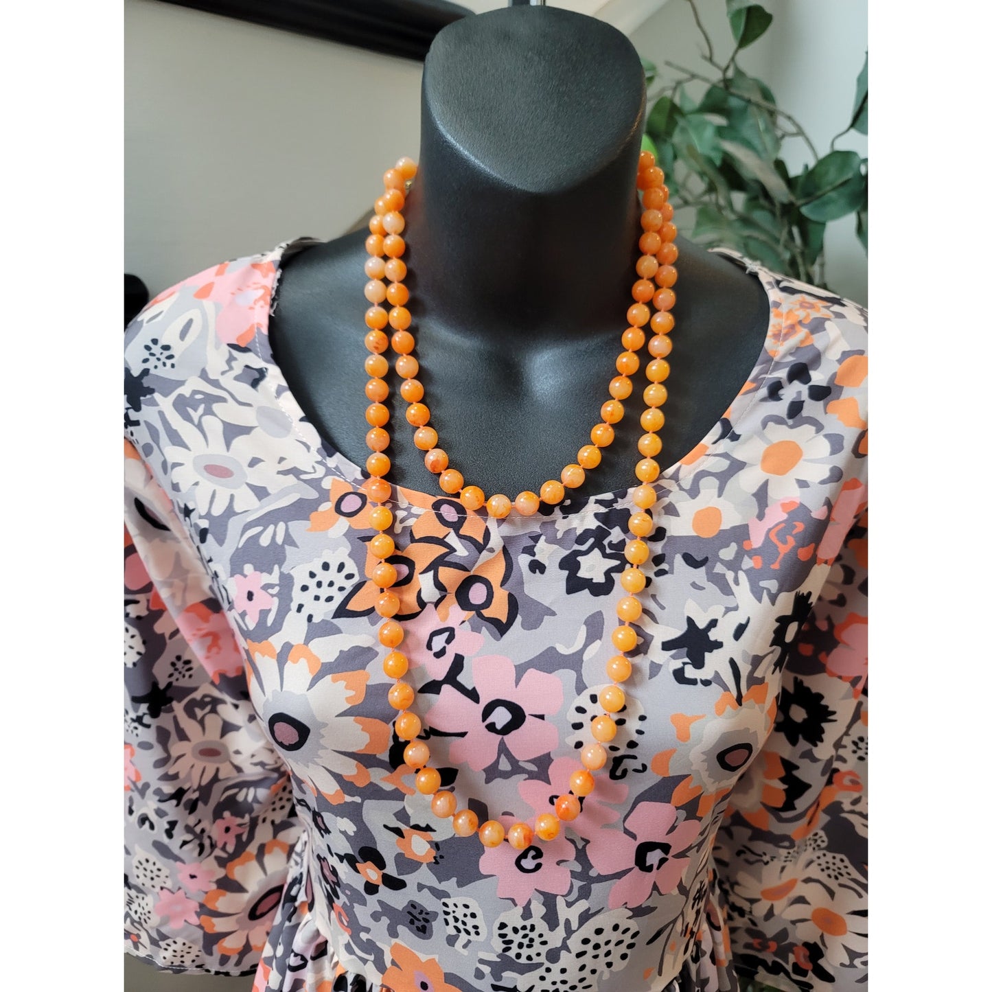 Made With Love Floral Maxi Dress Women Size L Multicolor Sustainable Boho