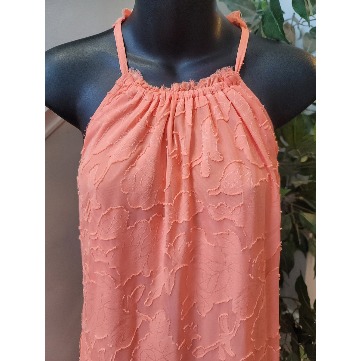Rachel Rachel Roy Mini Dress Women's Size XS Coral 100% Polyester Sleeveless