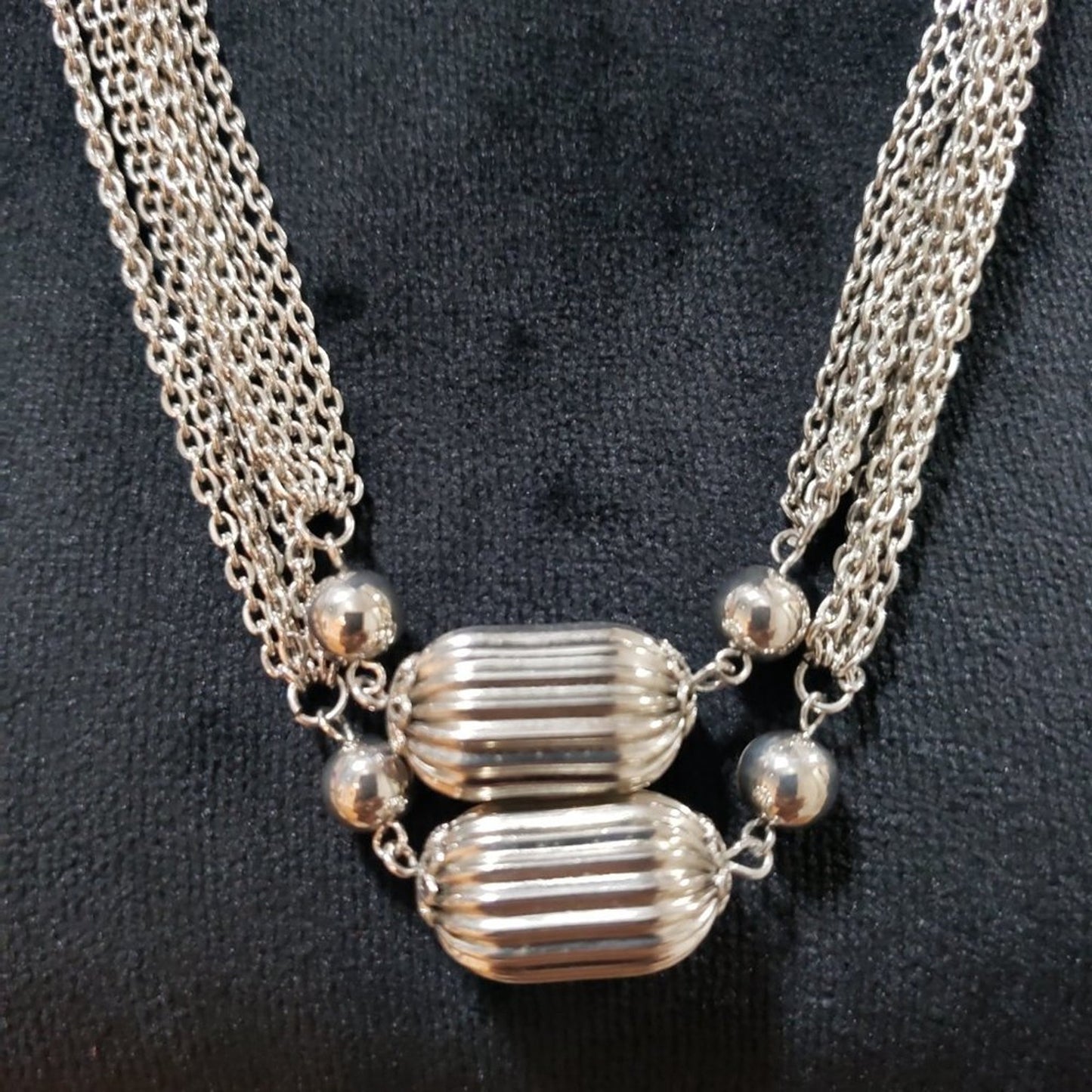 Womens Fashion Chunky Gold Tone Charm Long Chain Elegant Necklace