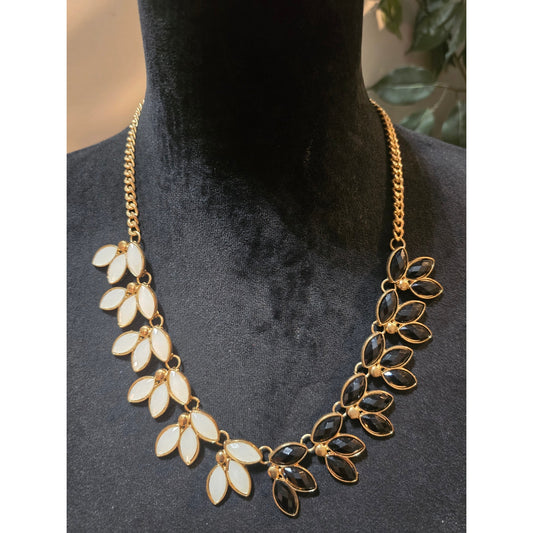 Women's Gold Tone Multi-Strand Layered Chain Necklace Statement Fashion Jewelry