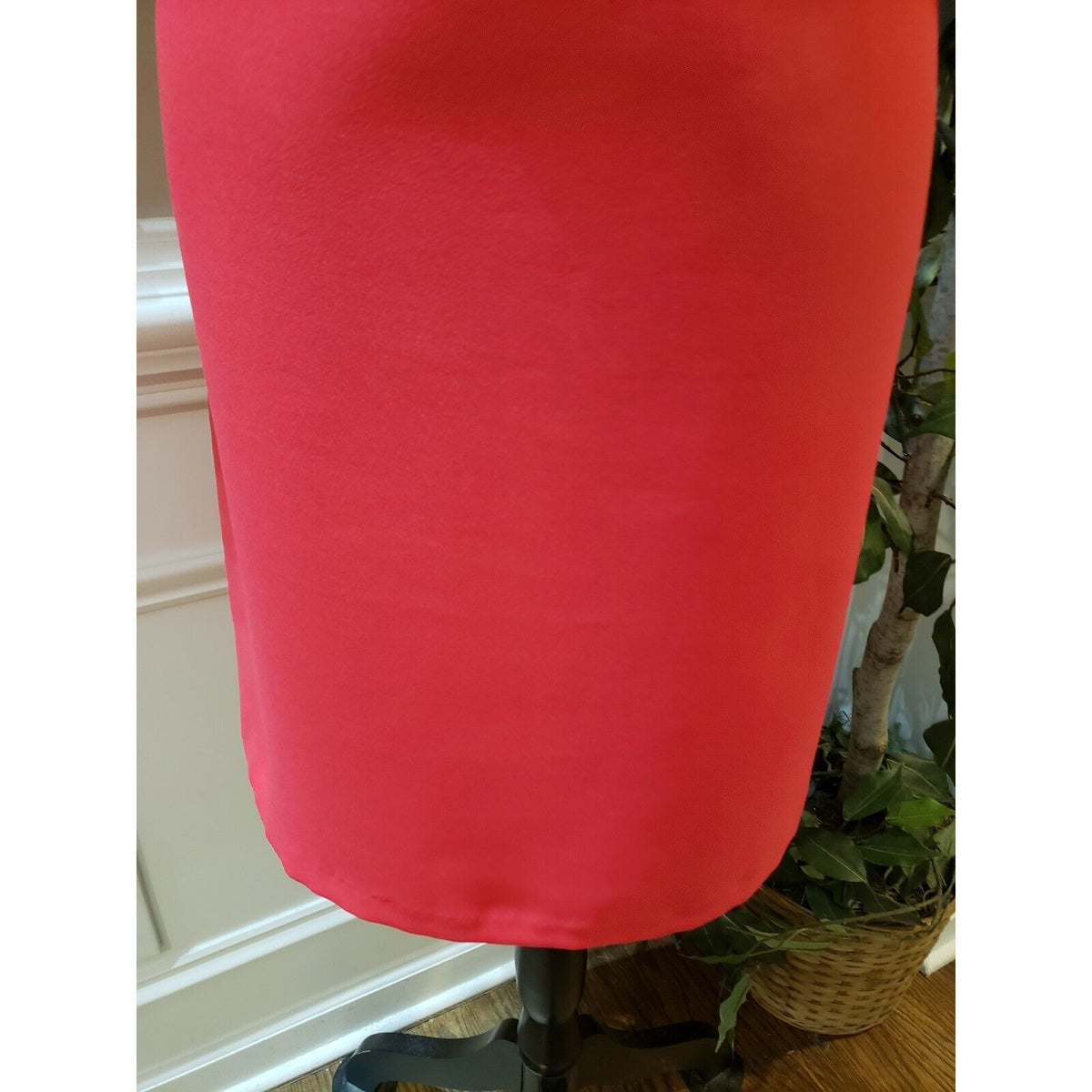 Banana Republic Womens Pink Short Sleeve Round Neck Knee Length Shift Dress S