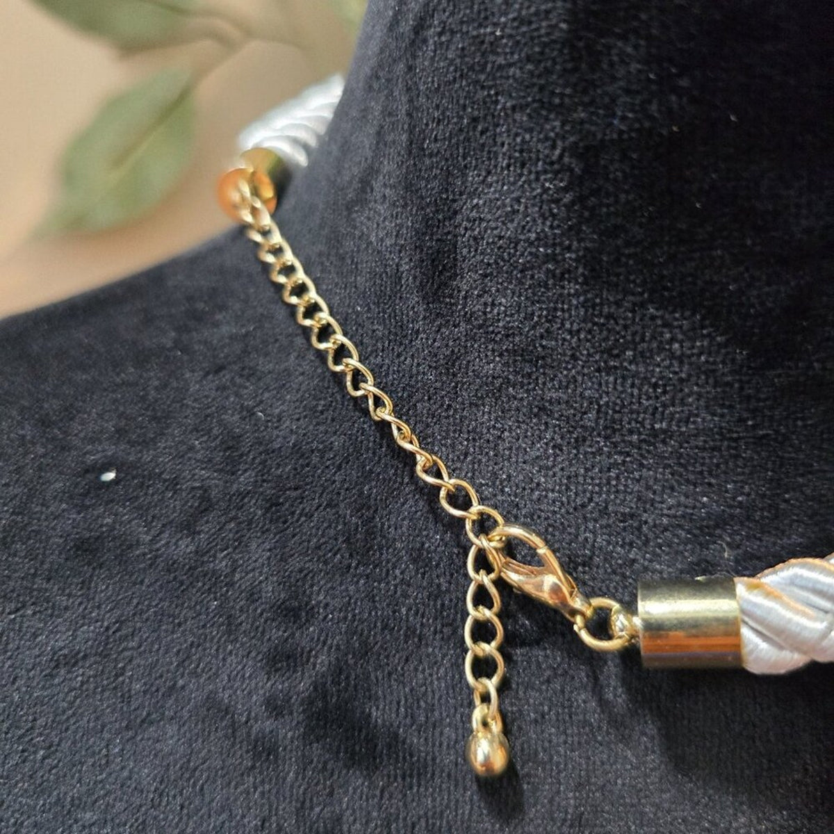 Womens Fashion Gold Tone Anchor Pendant Statement Necklace with Lobster Clasp