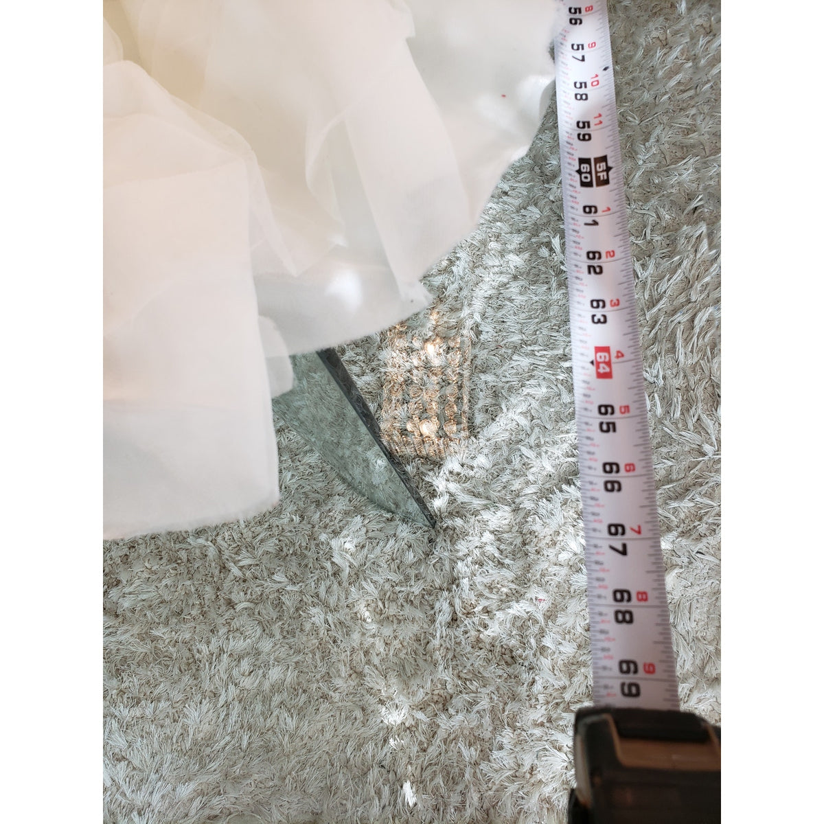 White by Vera Wang Wedding Dress Womens Size 6 White Flare Gown with Bias Flange