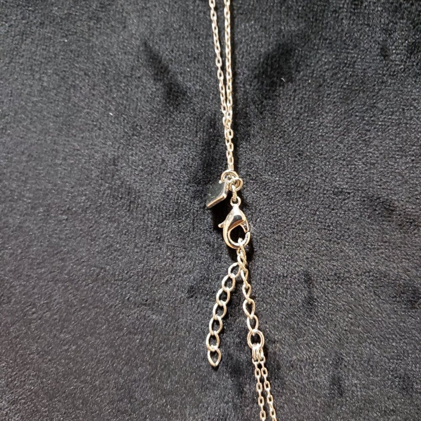 Banana Republic Womens Silver Tone 2 Strand Mother of Pearl Crystals Station Necklace