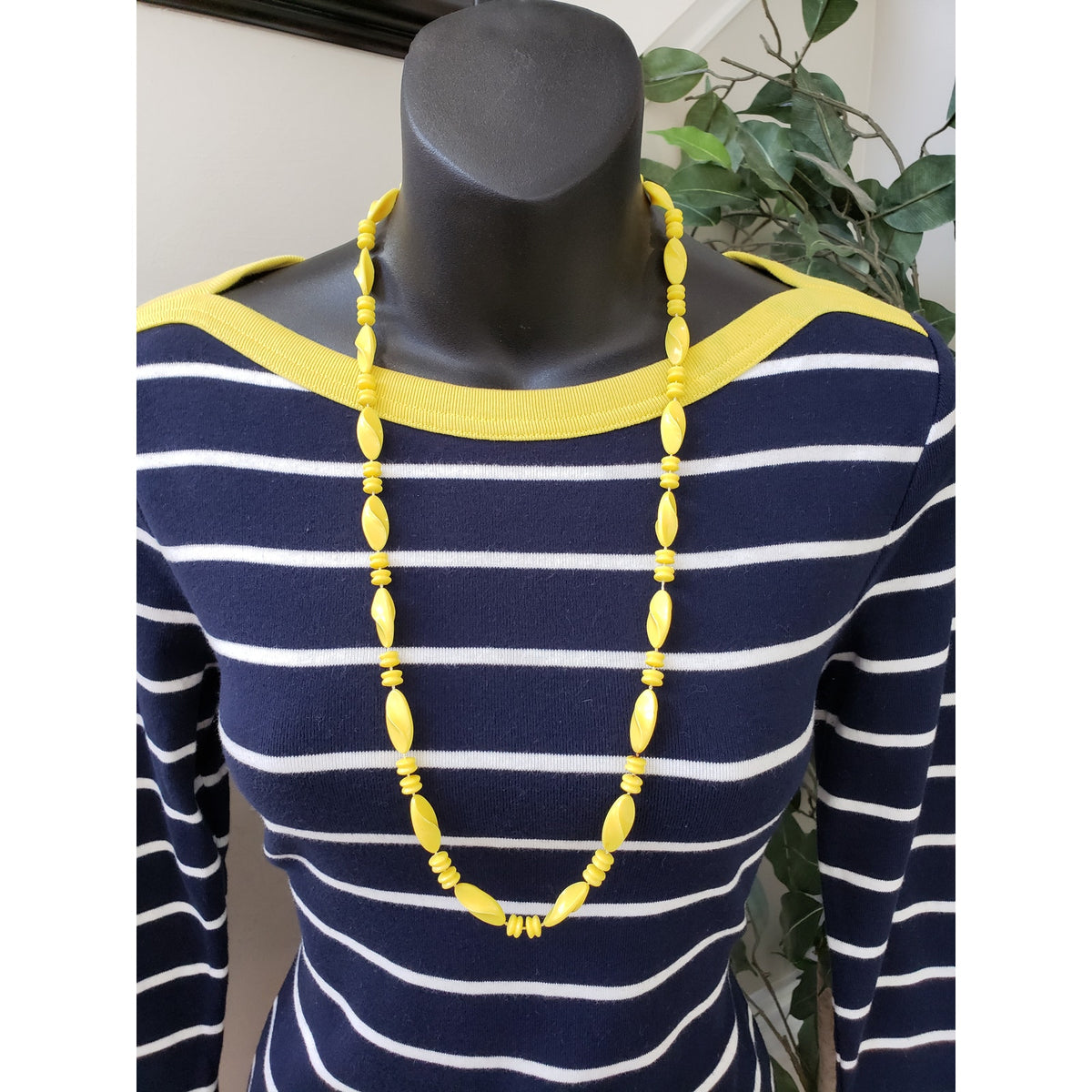 Lauren Ralph Lauren T-Shirt  Dress Womens Small Blue Striped Boat Neck