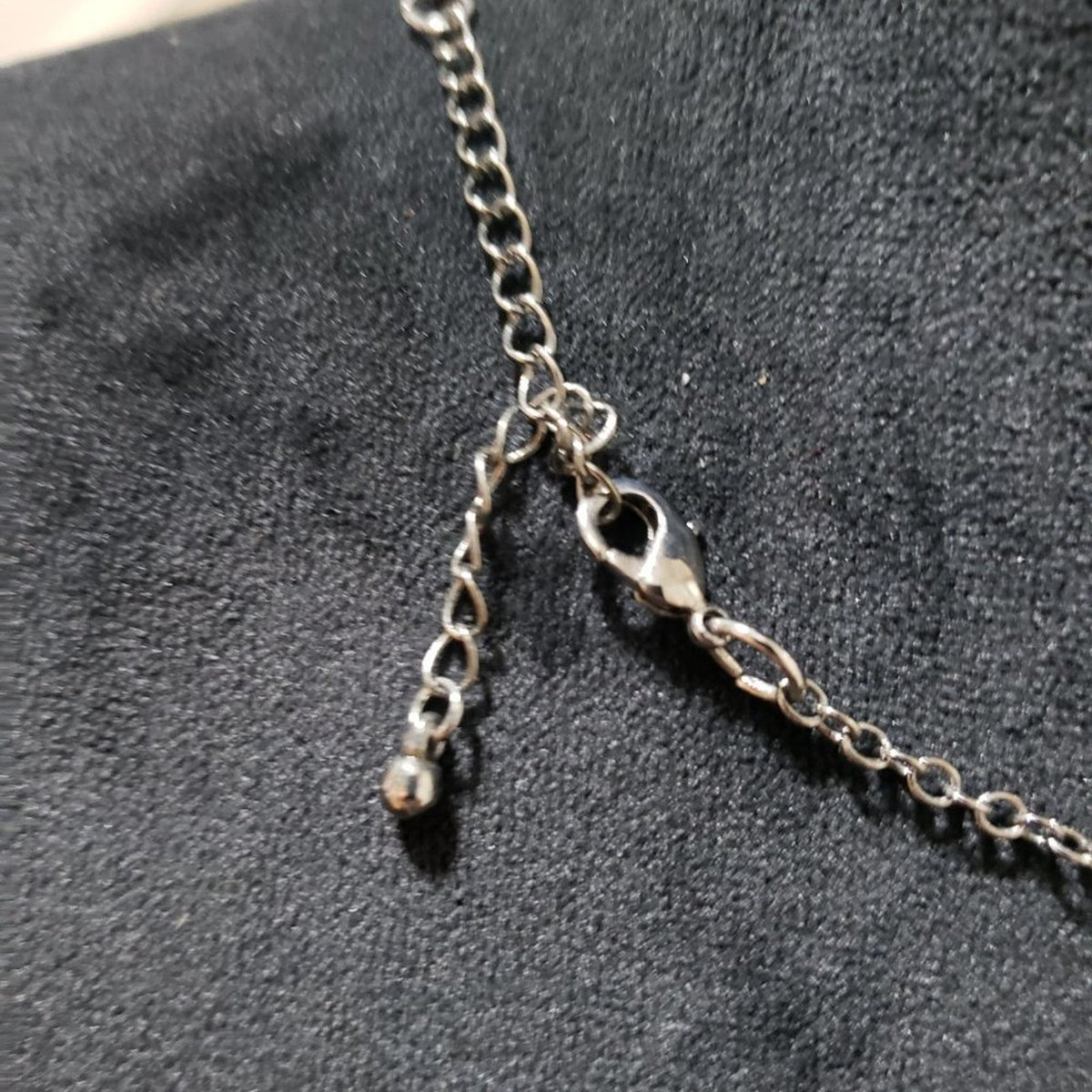 Women Fashion Crystal Estate Gloria Vanderbilt Two Row Necklace with Lobster Cla