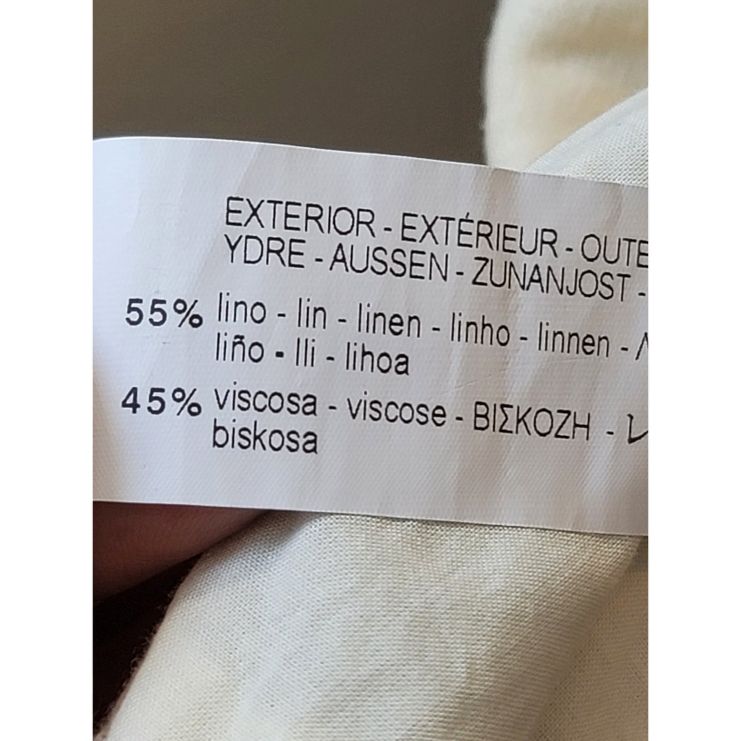 Zara Jumpsuit Girls Size 13/14 Multicolor Sun Print Linen Blend Cropped