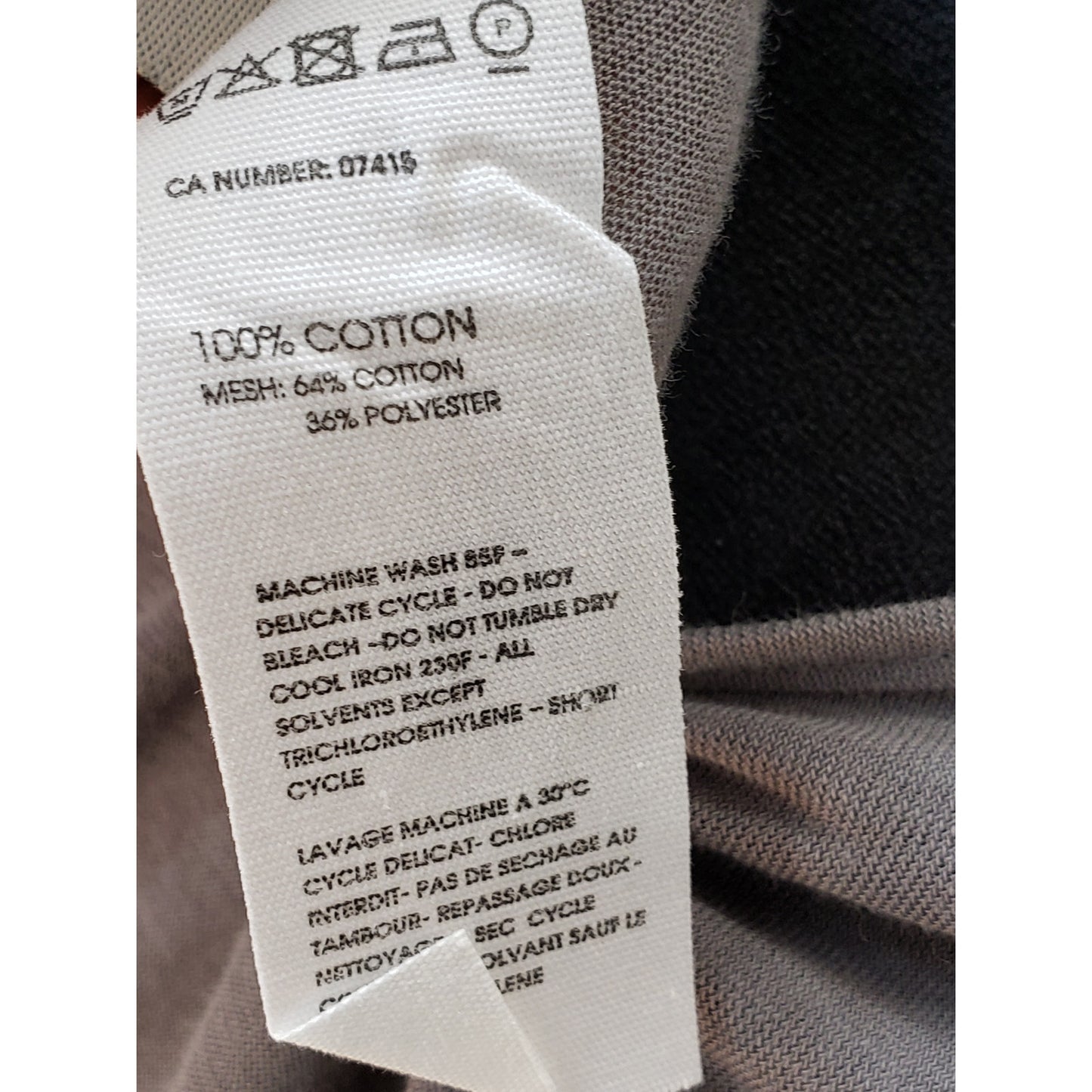Luna Sweater Womens Gray Mesh Knit Long Sleeve Chest Pockets Button Front M