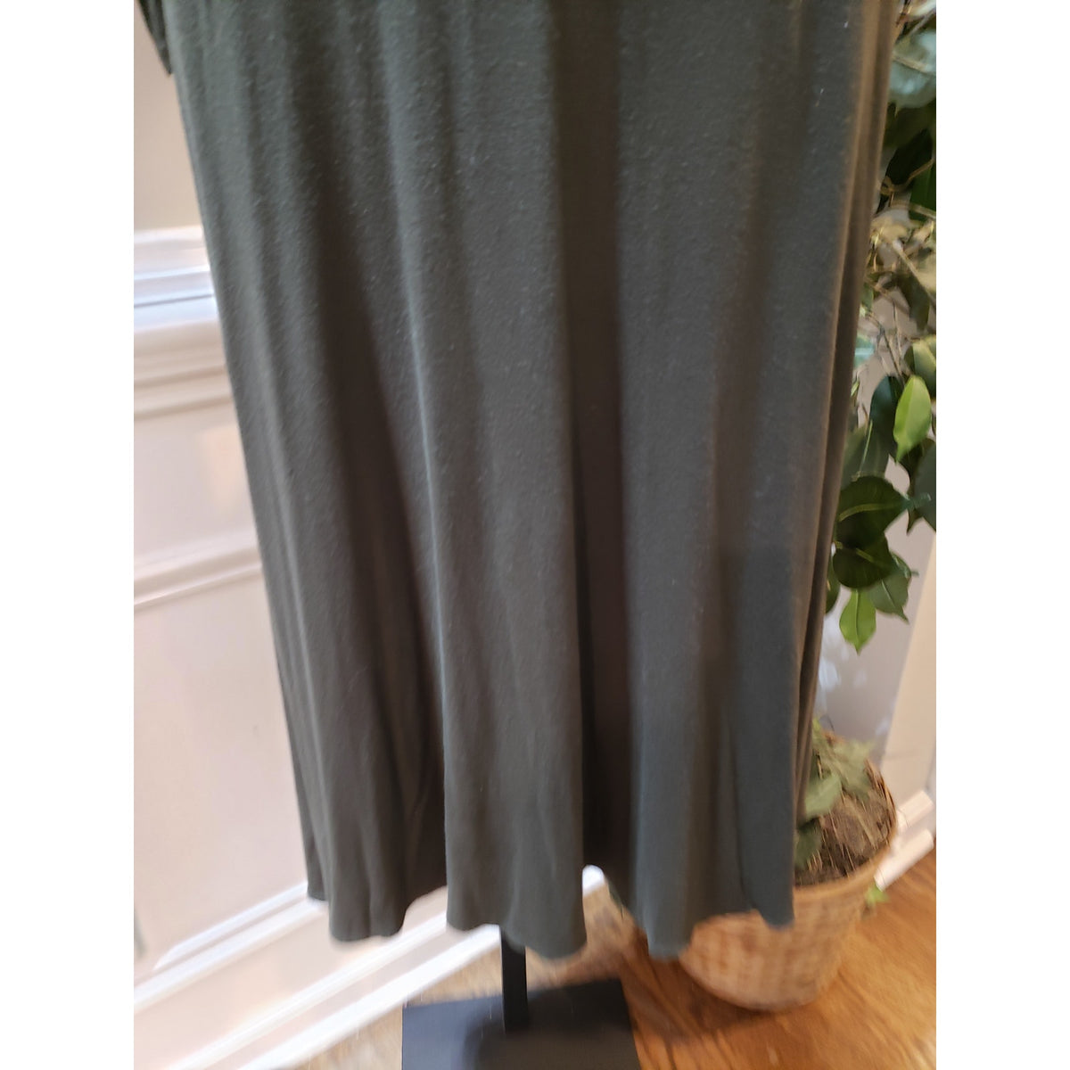 Jessica Howard Fit & Flare Dress Women's 6T Black Studded Waistband Back Zip