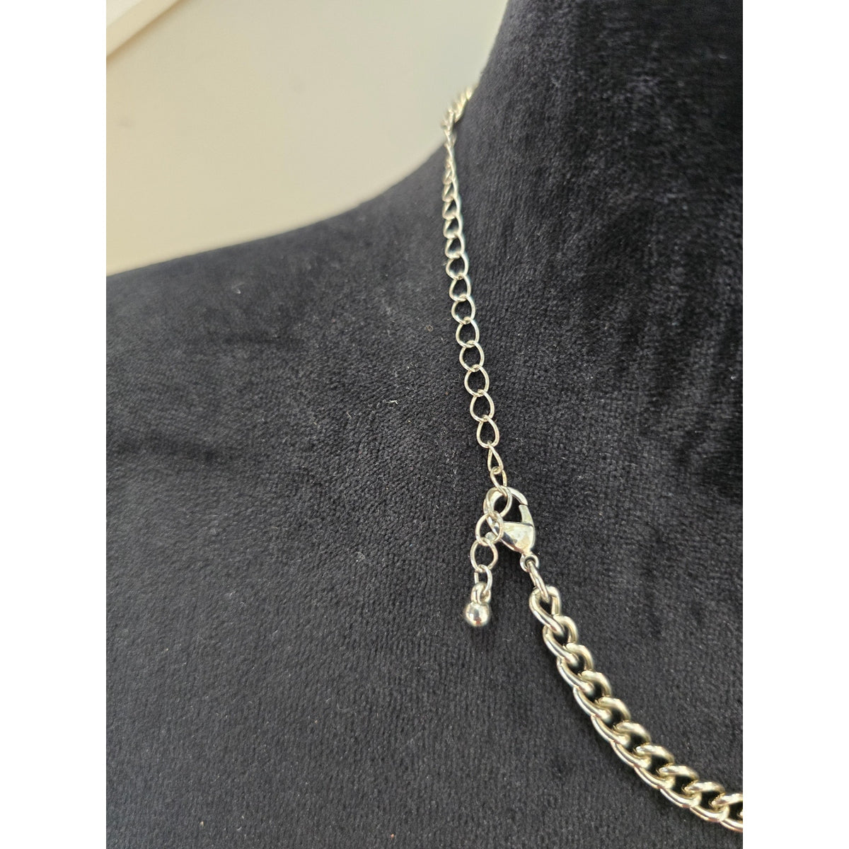 Gold Tone Textured Bib Collar Statement Necklace