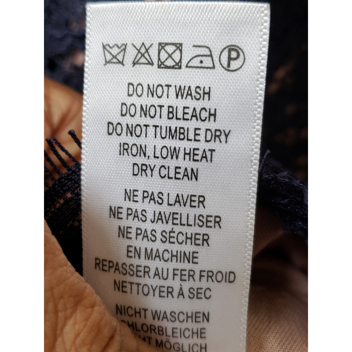 Adrianna Papell Fit & Flare Dress Women's 6 Blue Round Neck Sleeveless Back Zip