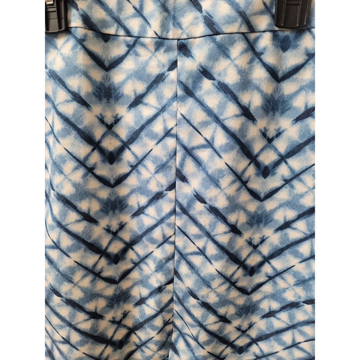 Banana Republic Pencil Skirt Women's Size 4 Blue Geometric Lined Back Zipper