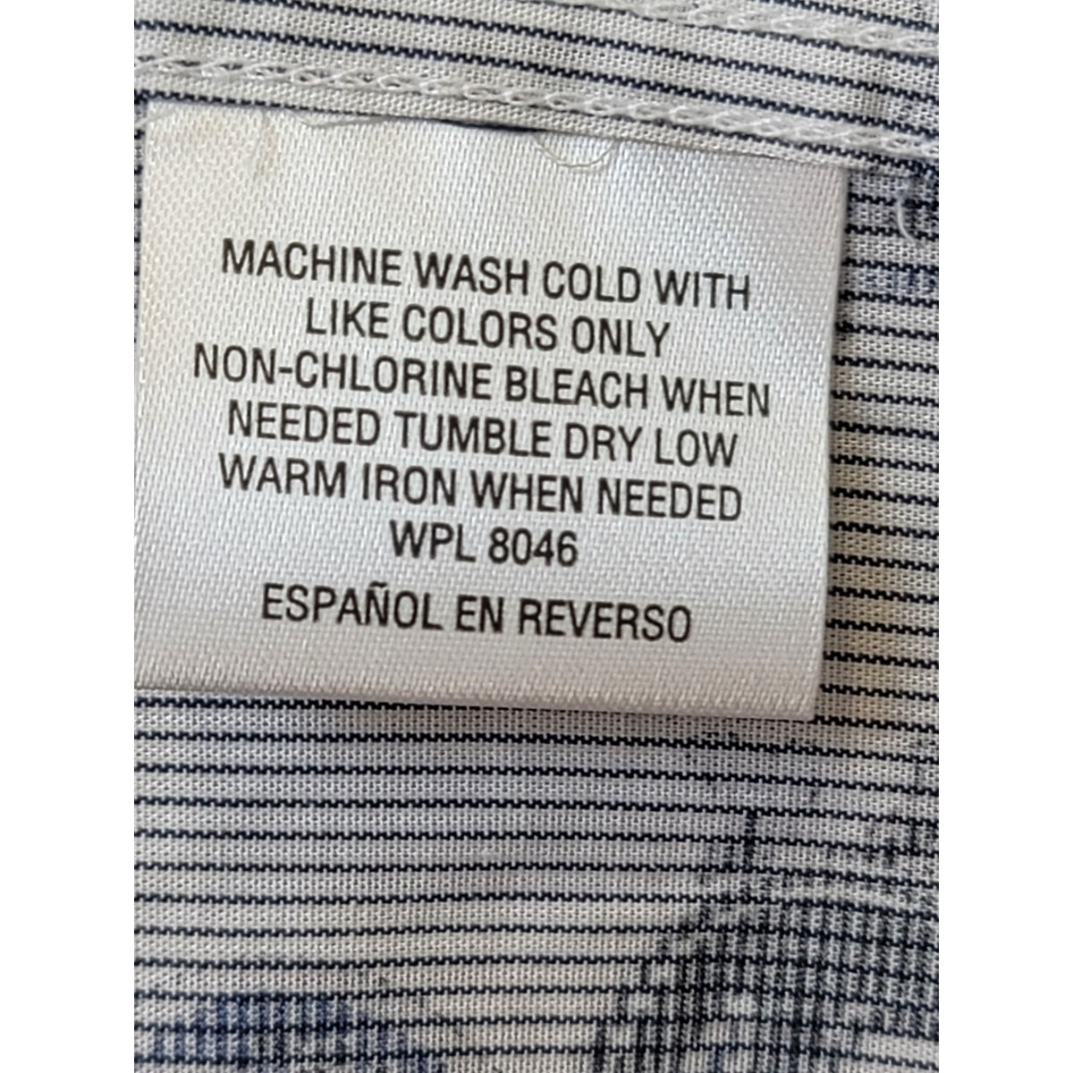 Tasso Elba Button Down Shirts Men's Size X-Large White Blue 100% Cotton Floral