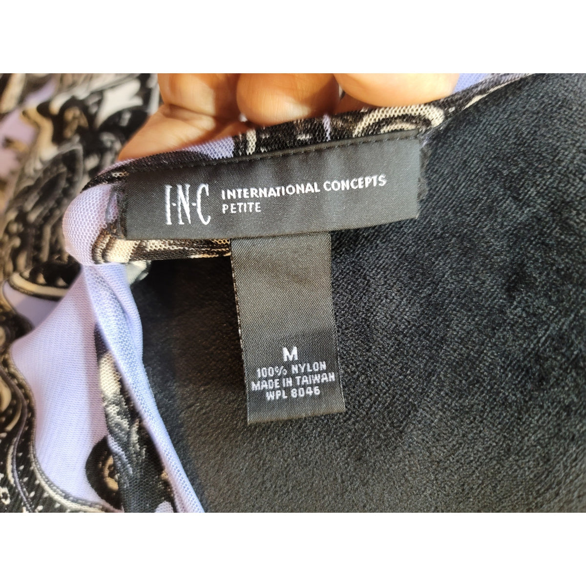 International Concepts Tank Top Women's Medium Multicolour Paisley Sleeveless