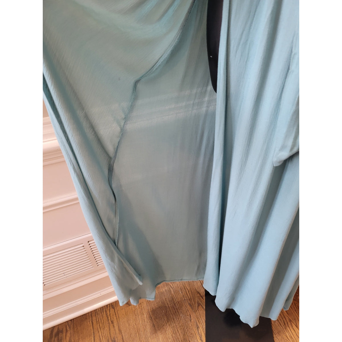 Forever 21 Maxi Dress Women's XS Light Green Halter Front Tie Cut-Out Casual