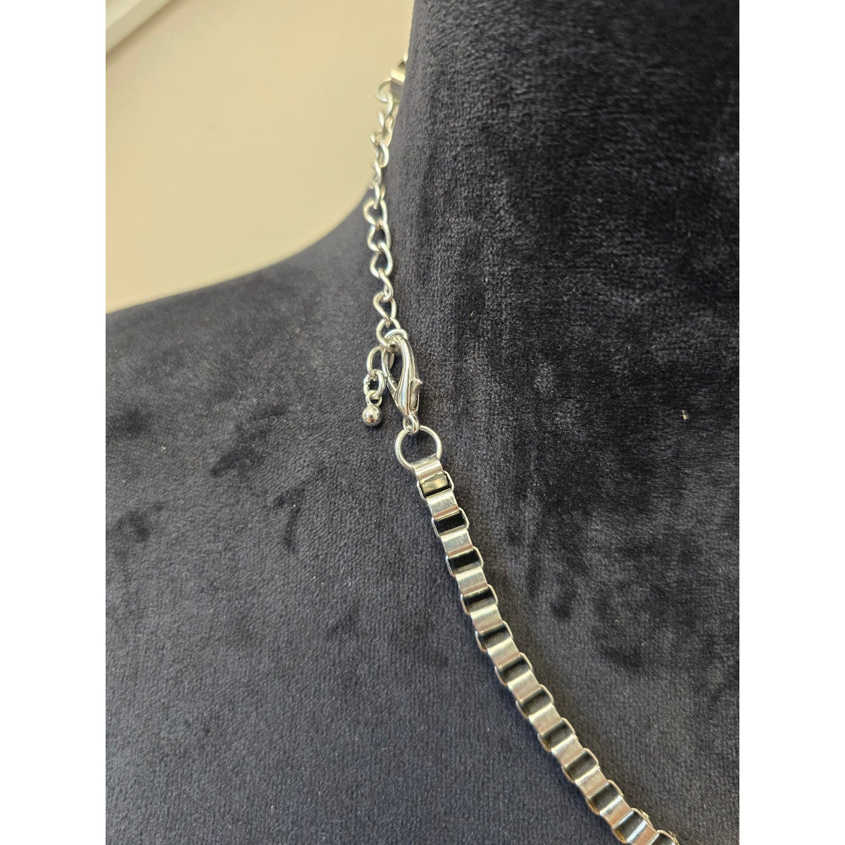 Women's Silver-tone Multi-color Rhinestone Medallion Pendant Statement Necklace