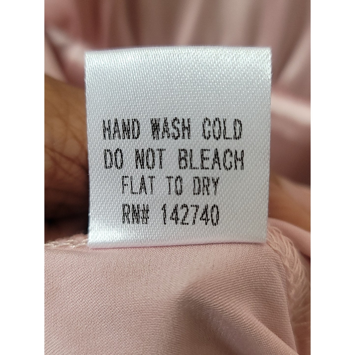 Fashion Nova First Priority Women Large Pink Satin Long Sleeve Dress