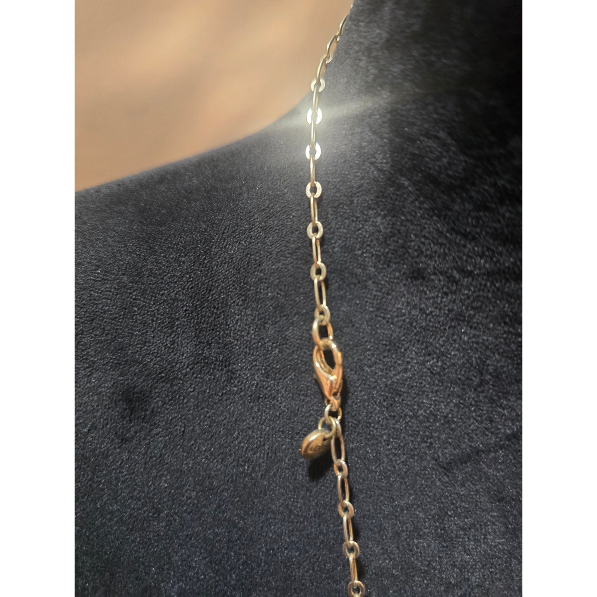 Women's Gold Beaded Multi Strand Statement Necklace With Lobster Clasp