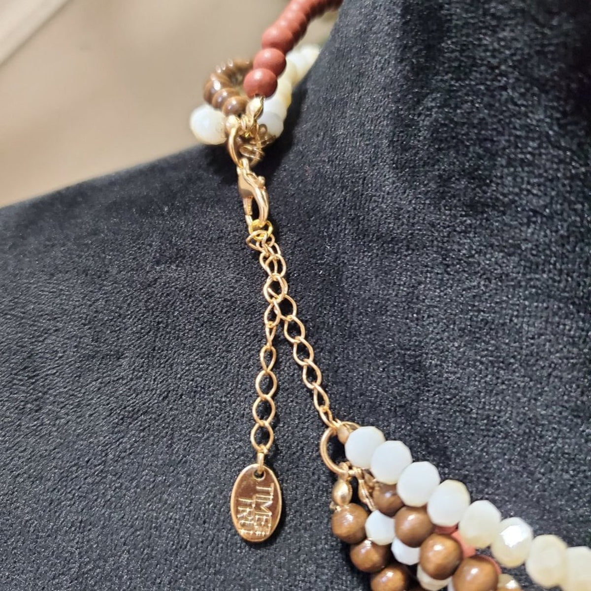 Womens Fashion Multicolor Multilayer Strand Beaded Collar Necklace Jewellery
