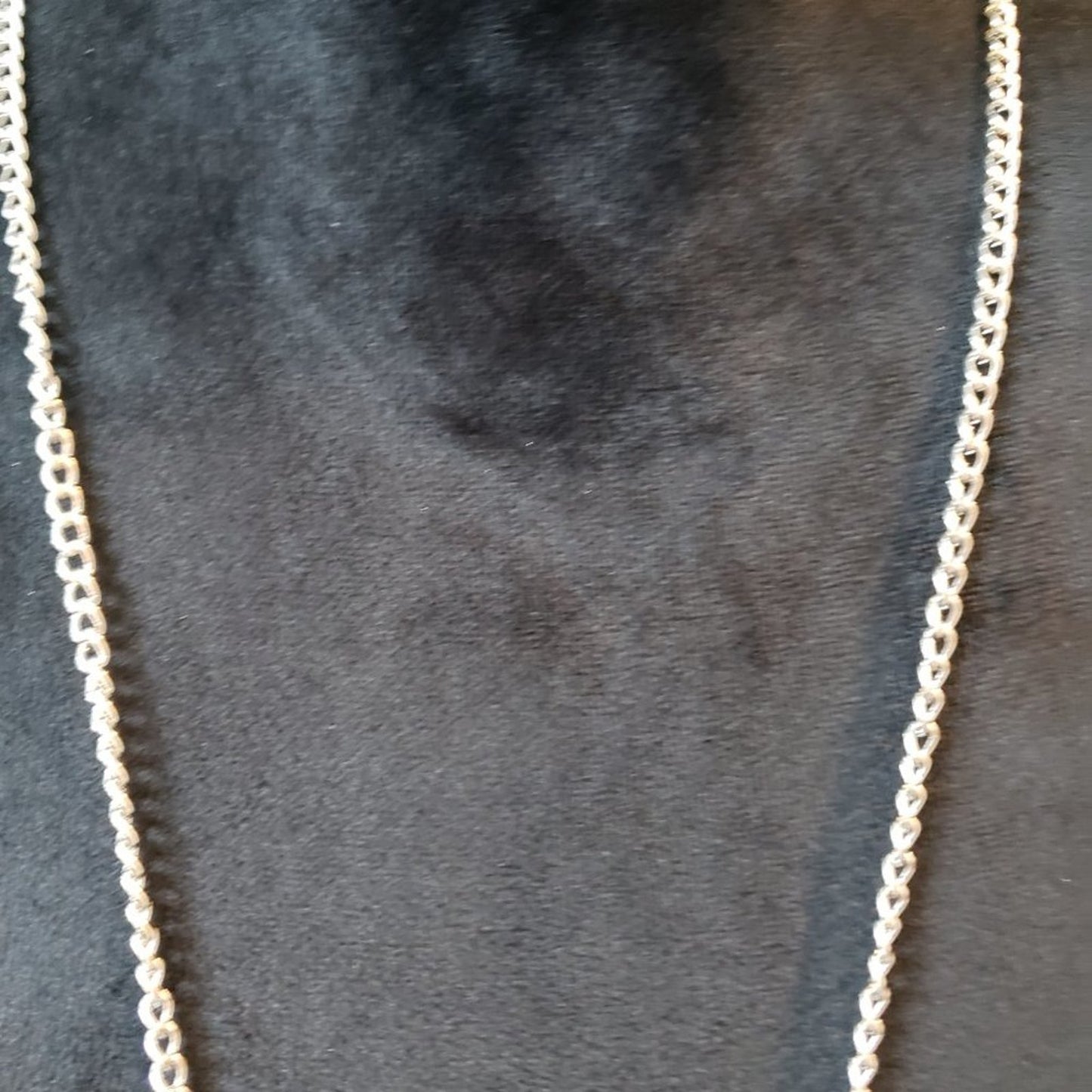 Womens Fashion Silver Vintage Geometric Pendant Collar Necklace w/ Lobster Clasp