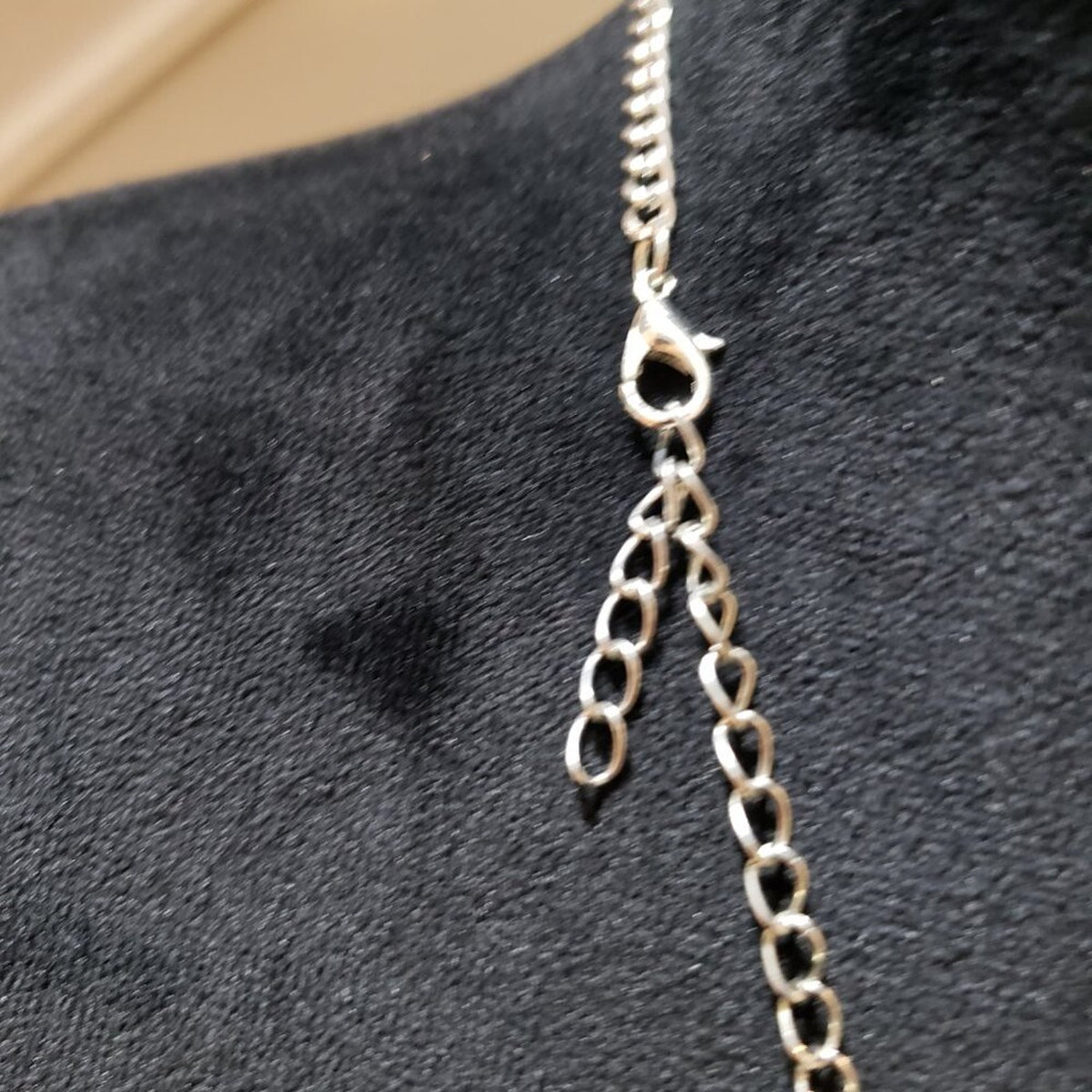 Womens Fashion Silver Yellow Graduated Bead Collar Necklace with Lobster Clasp