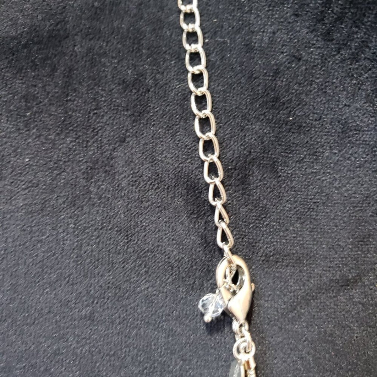 Women's Gold Tone Rhinestone Alloy Irregular Flower Snake Chain Pendant Necklace