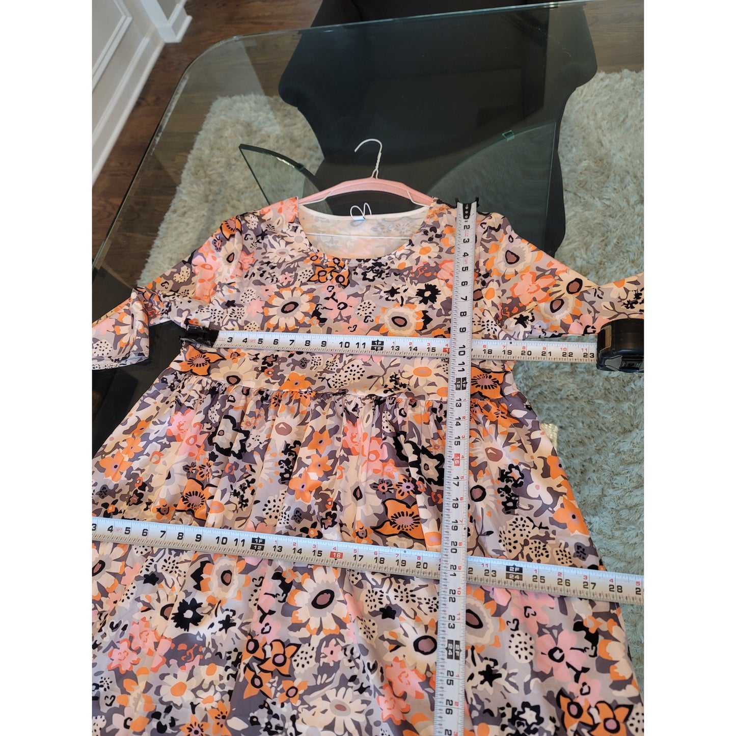 Made With Love Floral Maxi Dress Women Size L Multicolor Sustainable Boho