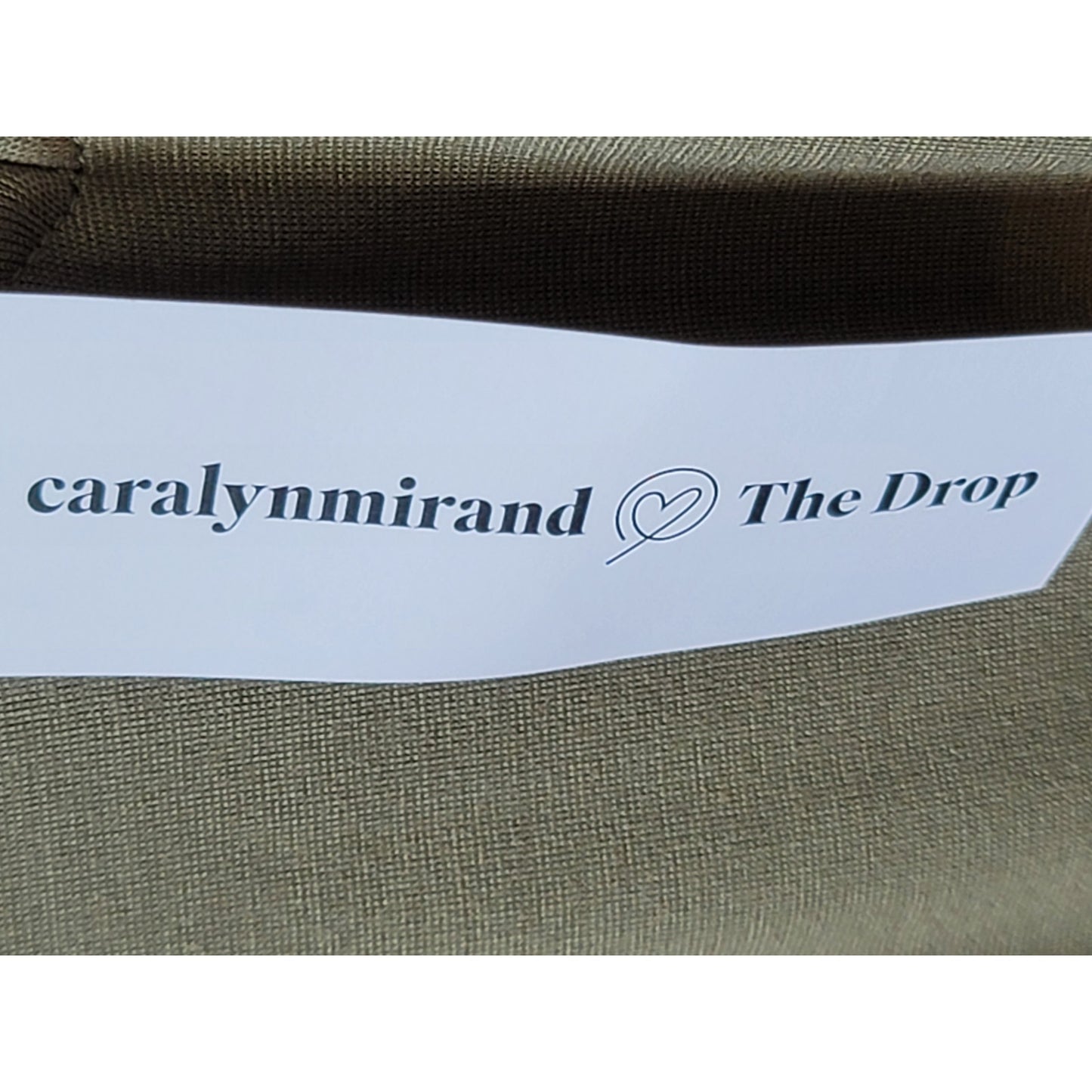 Caralyn Mirand The Drop Jumpsuit Women Large Green Wide Leg Belted V Neck Outfit